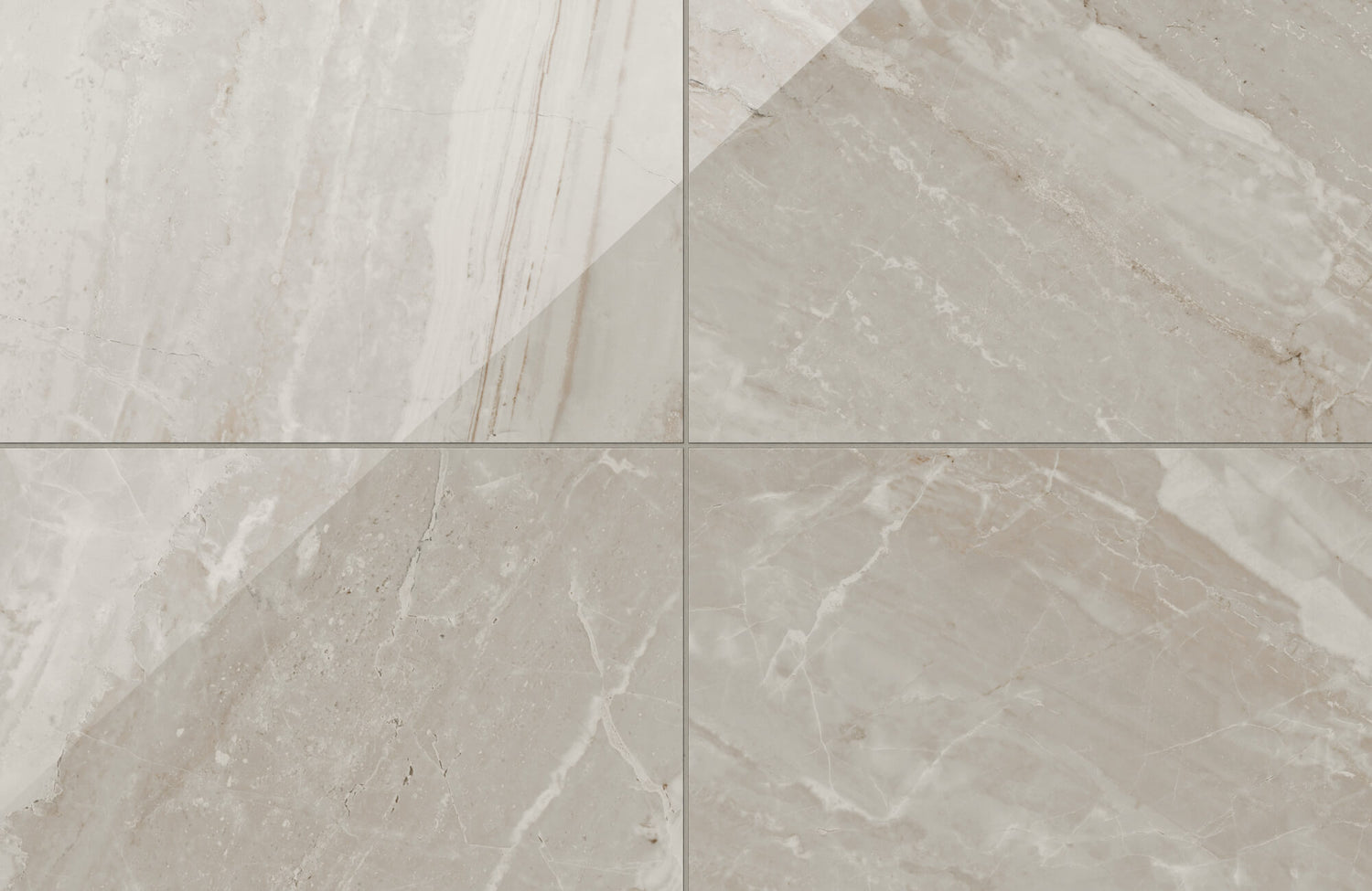 Blair 24x24 matte porcelain tile in Oniciata Beige, showcasing soft beige tones and natural veining for a timeless, elegant look.