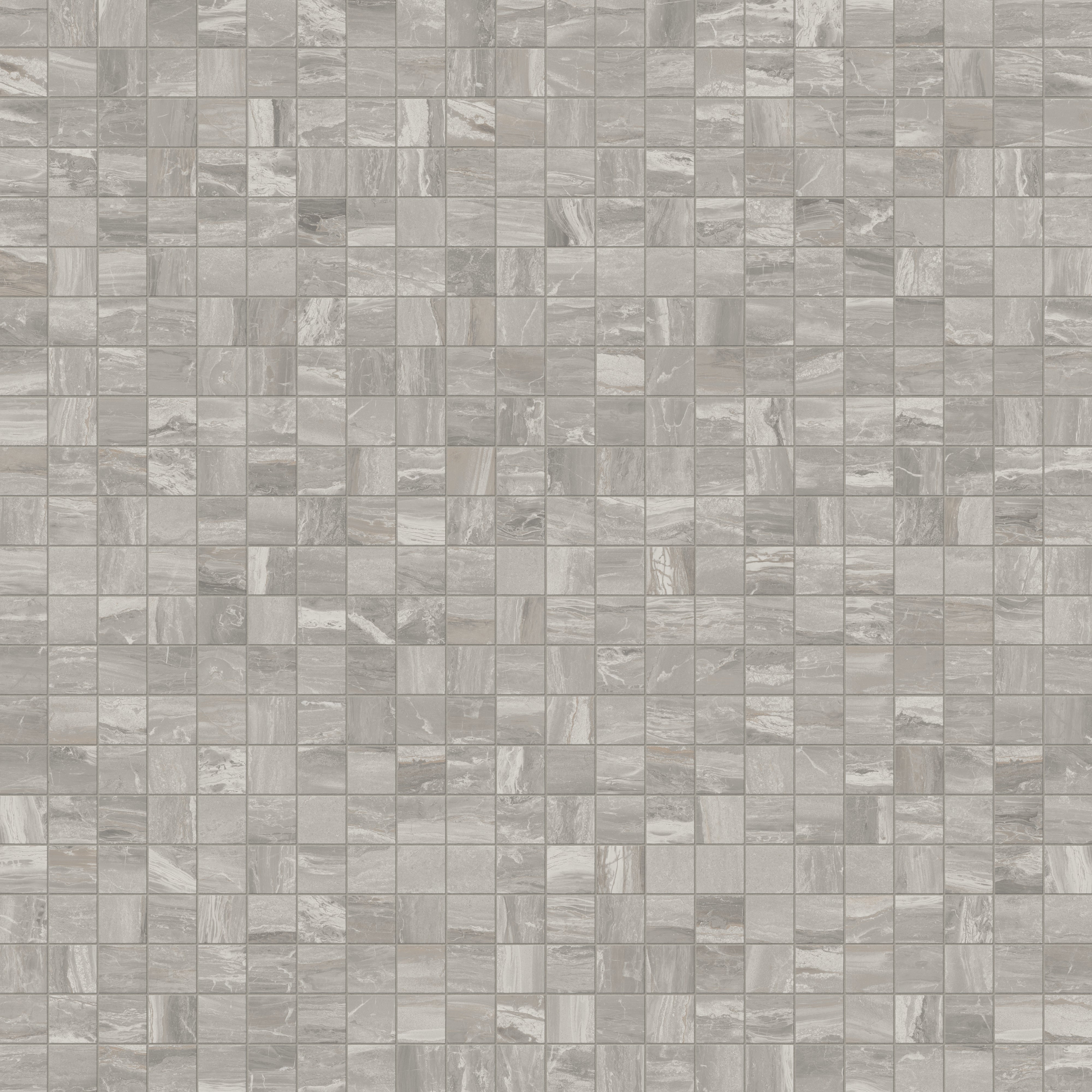 Harley 2x2 Matte Porcelain Mosaic Tile in Taupe