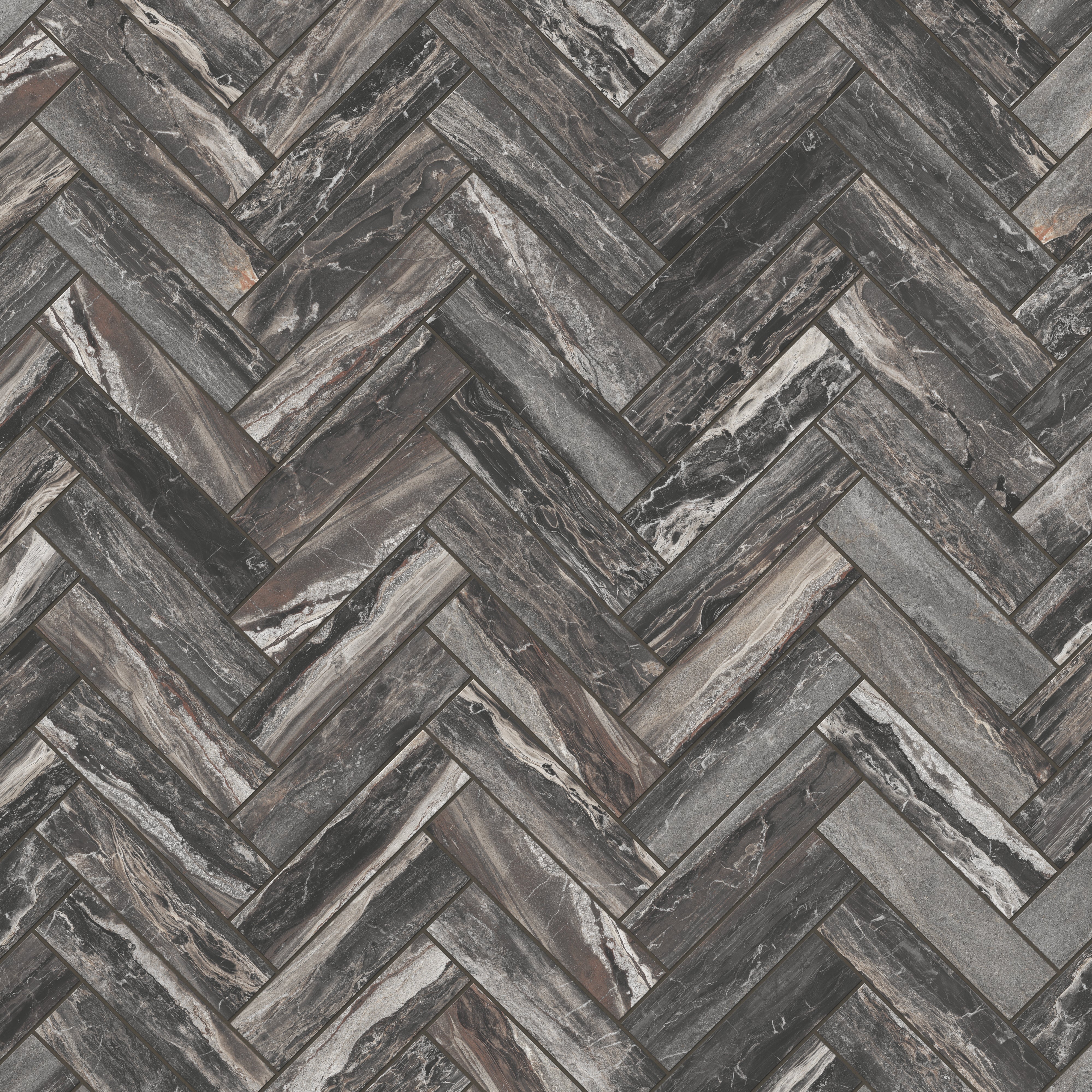 Harley 3x12 Polished Porcelain Tile in Graphite