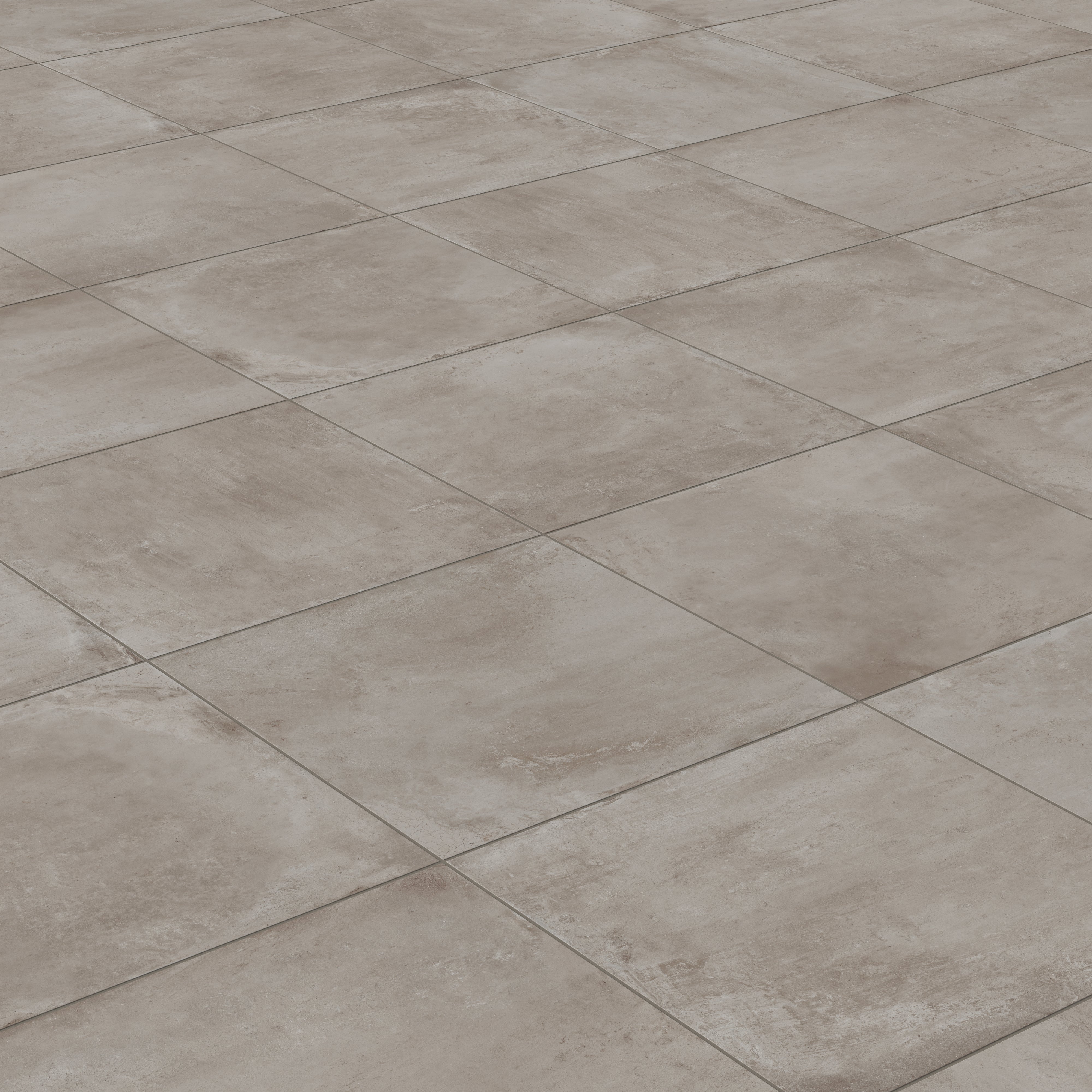 Ramsey 24x24 Matte Porcelain Tile in Ash