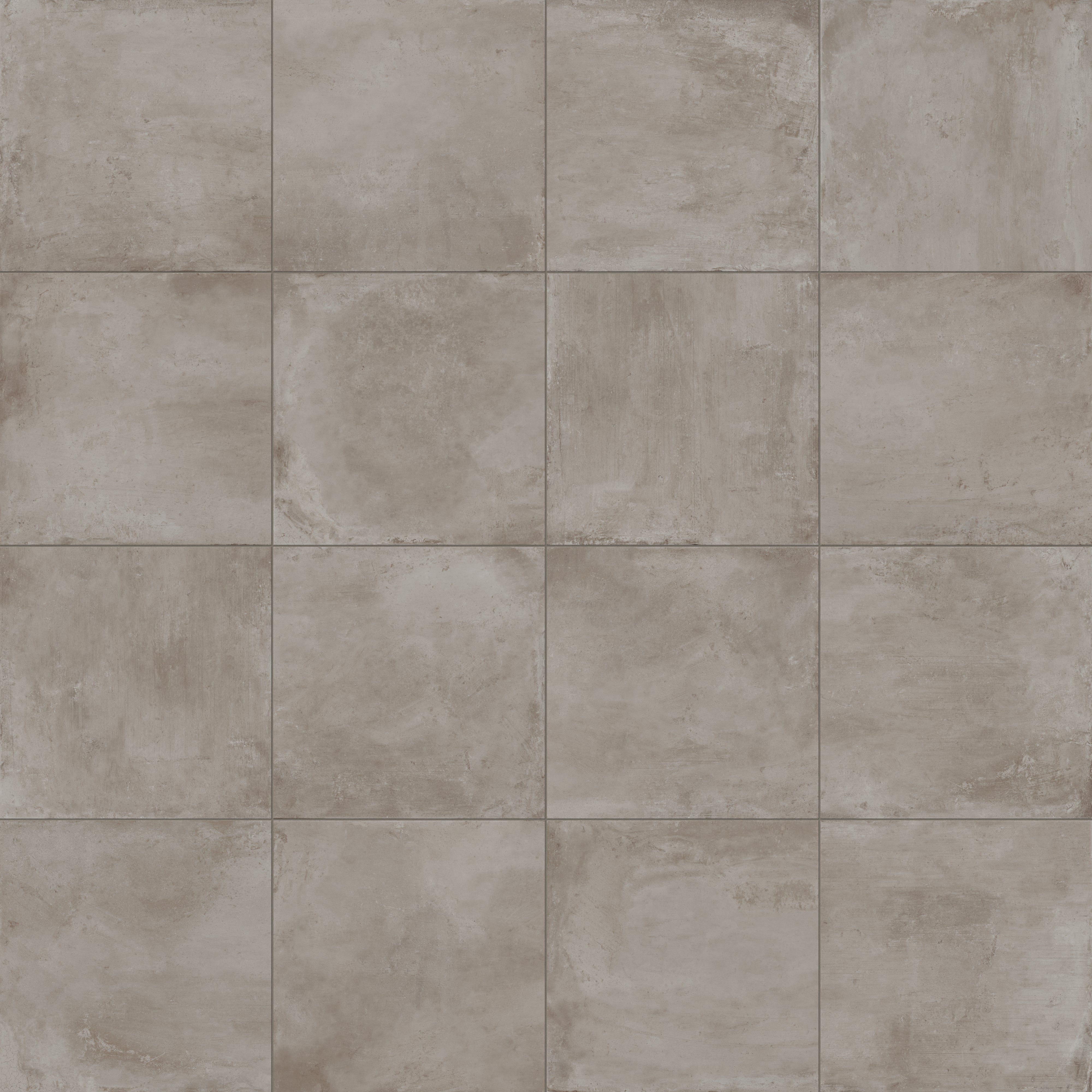 Ramsey 24x24 Matte Porcelain Tile in Ash