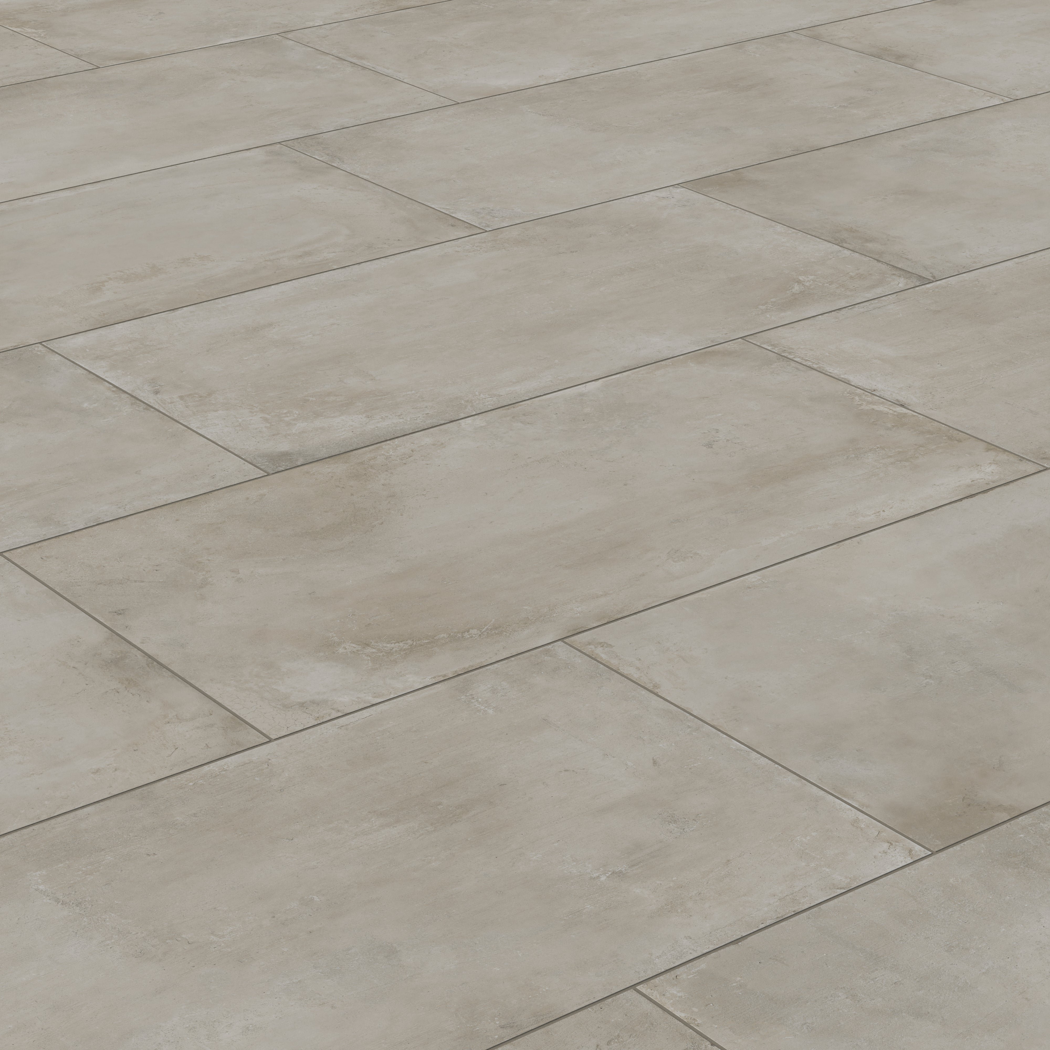 Ramsey 24x48 Matte Porcelain Tile in Putty