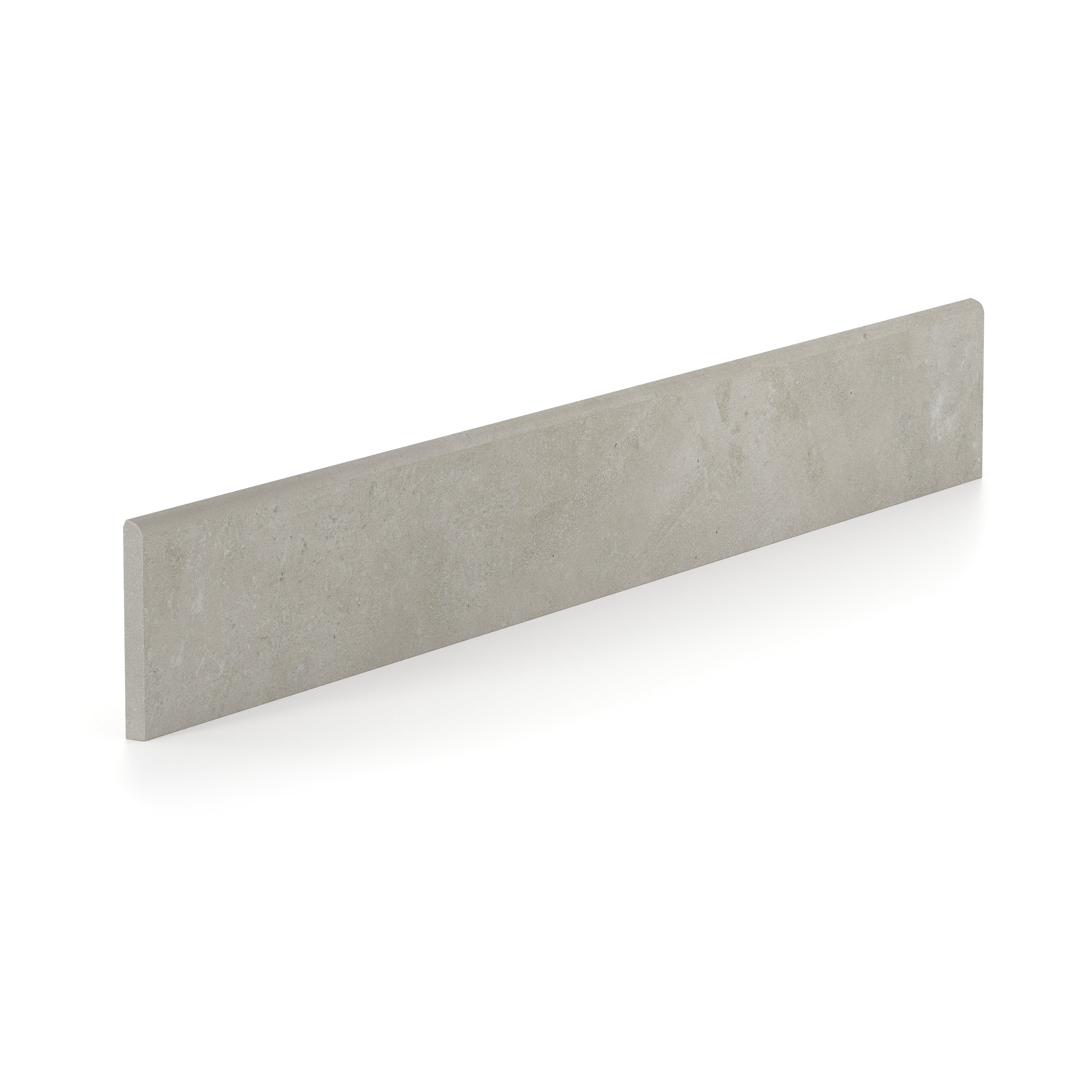 Ramsey 3x24 Polished Porcelain Bullnose Tile in Putty