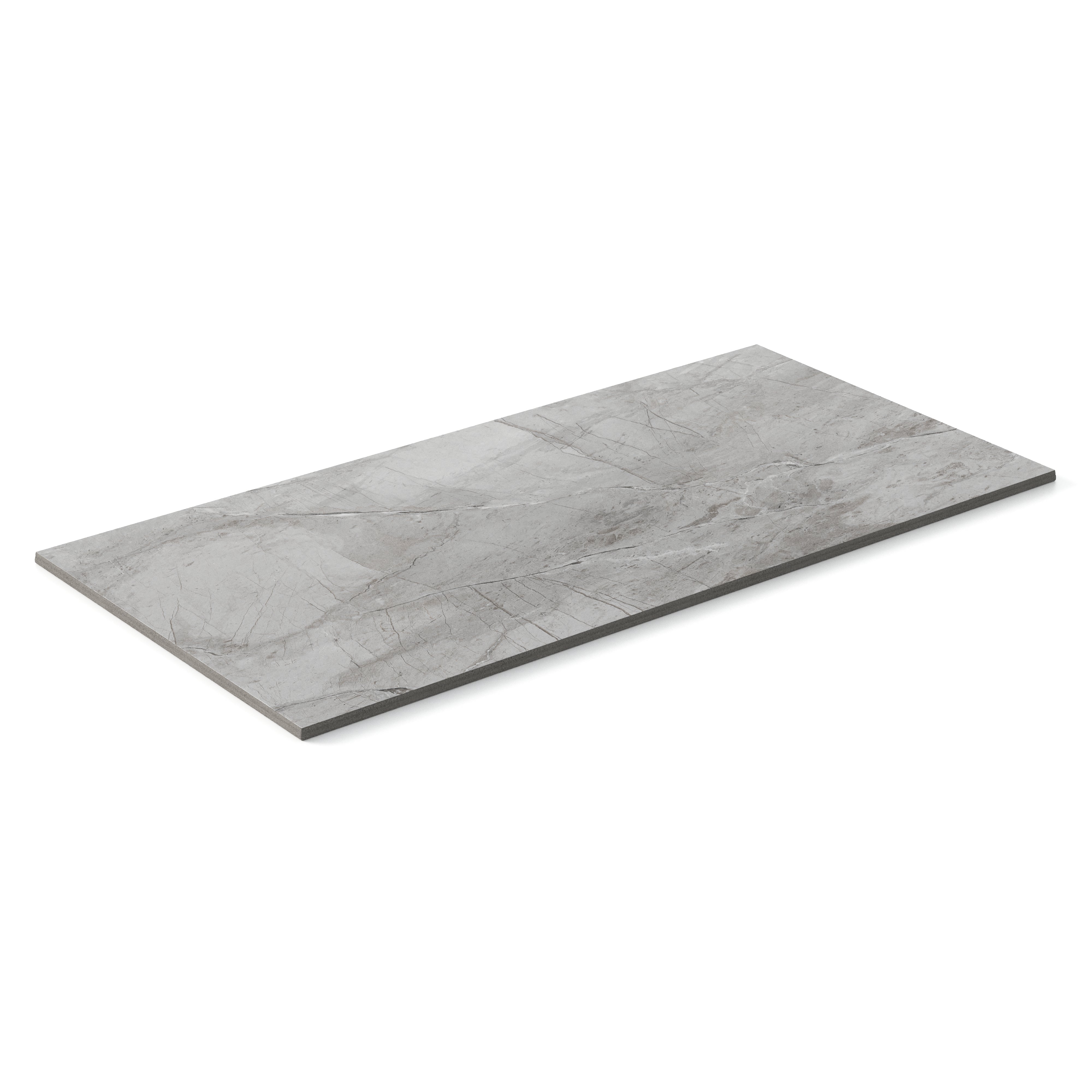 Declan 12x24 Matte Porcelain Tile in Grey