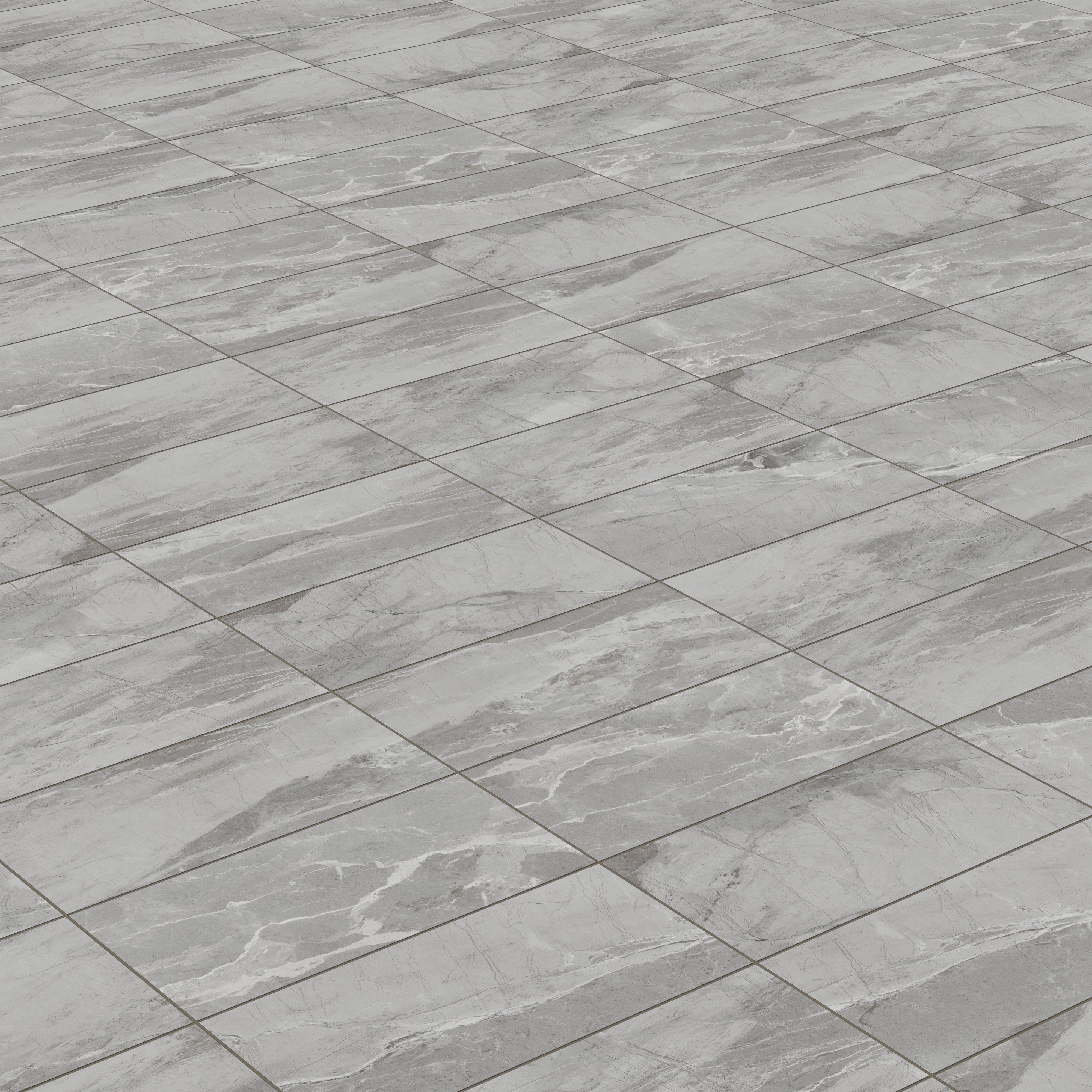 Declan 12x24 Matte Porcelain Tile in Grey