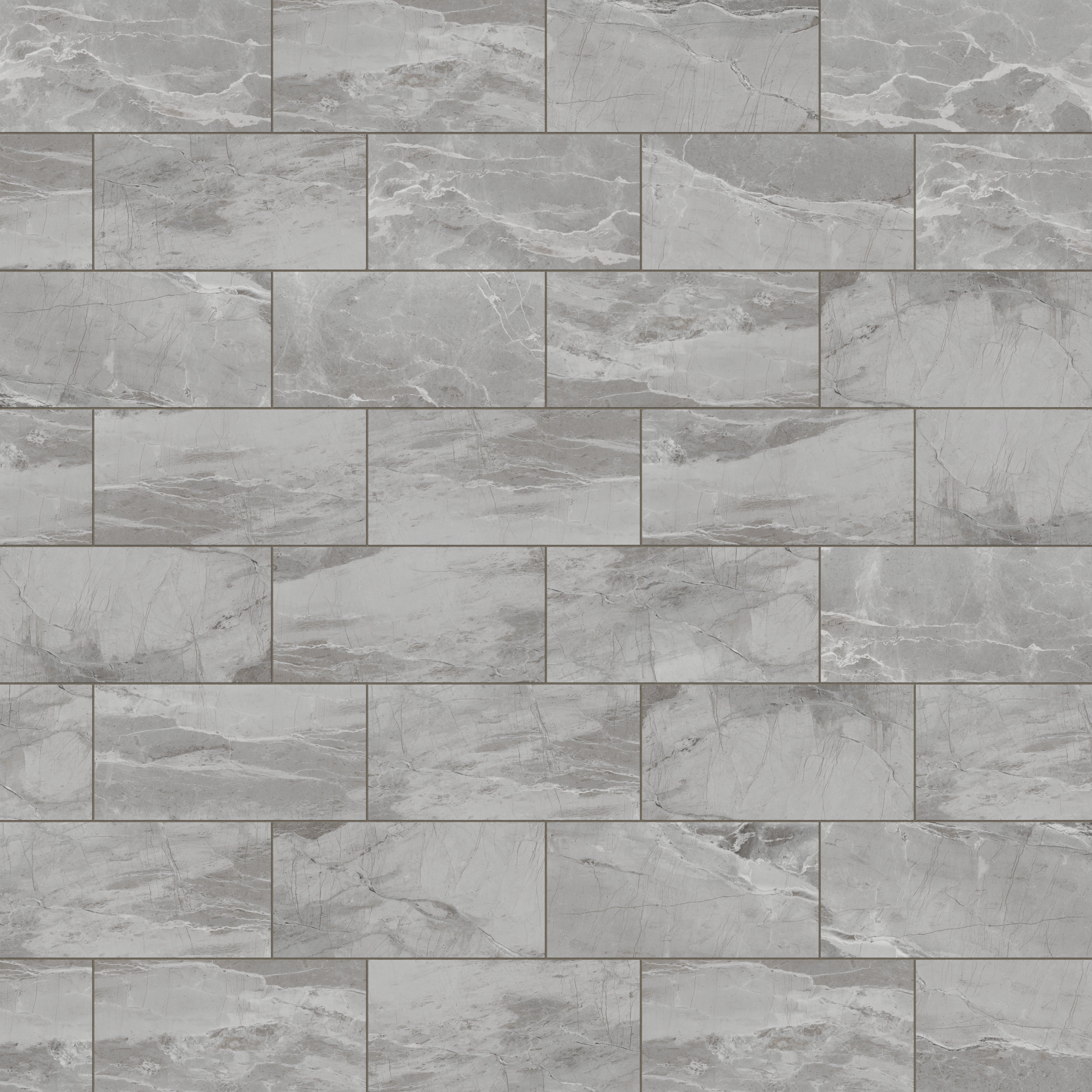 Declan 12x24 Matte Porcelain Tile in Grey