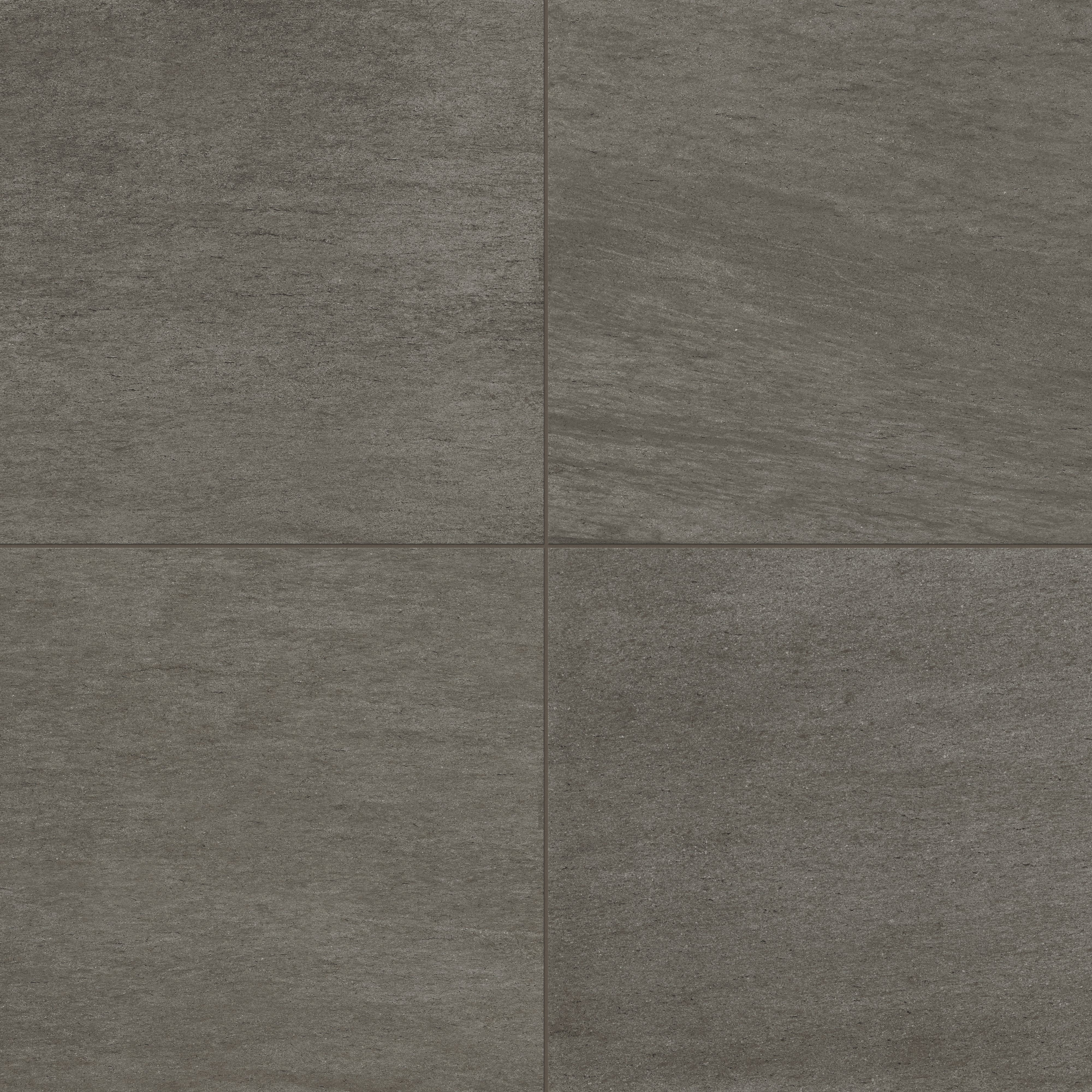 Brody 24x24 Matte Porcelain Tile in Smoke