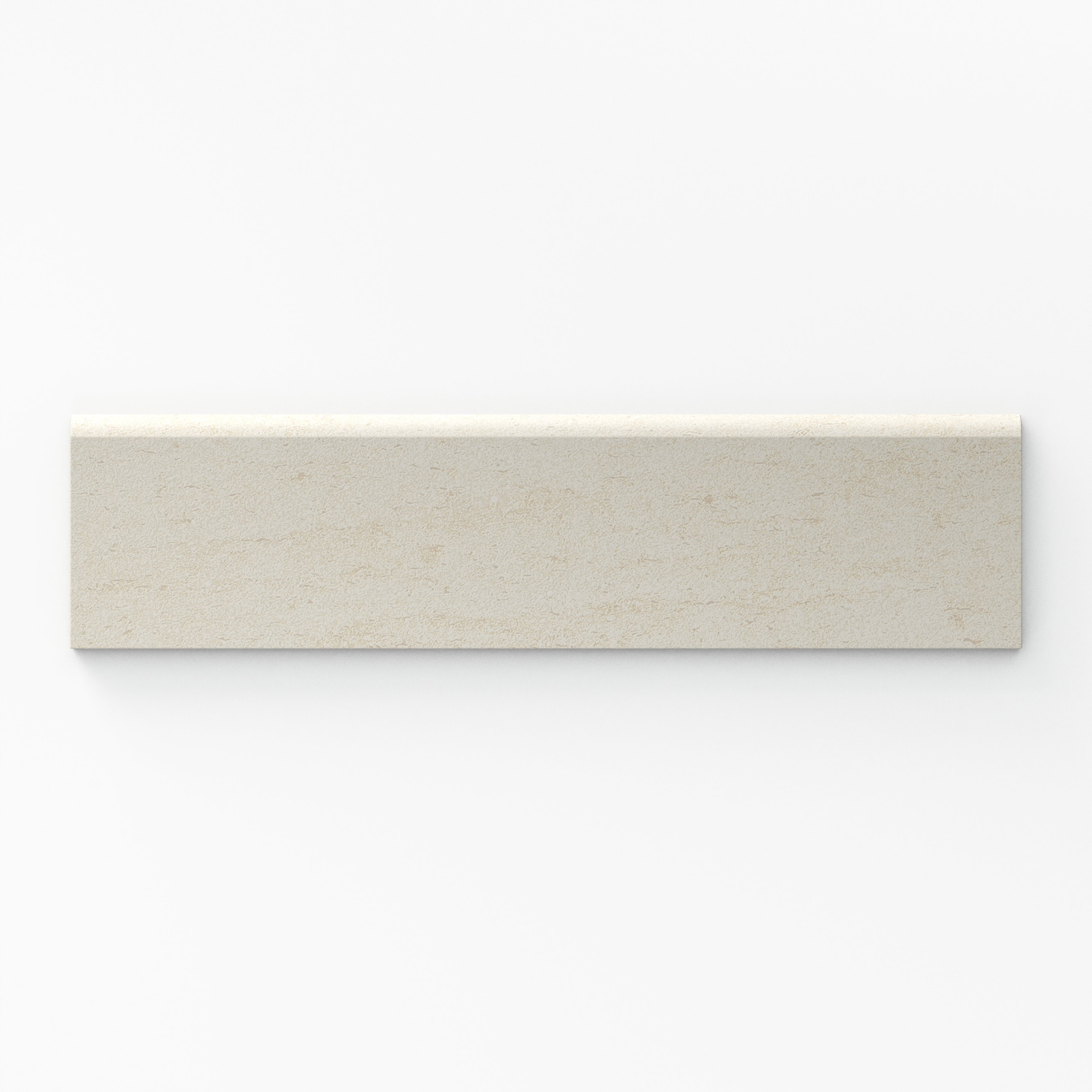 Brody 3x12 Matte Porcelain Bullnose Tile in Sand