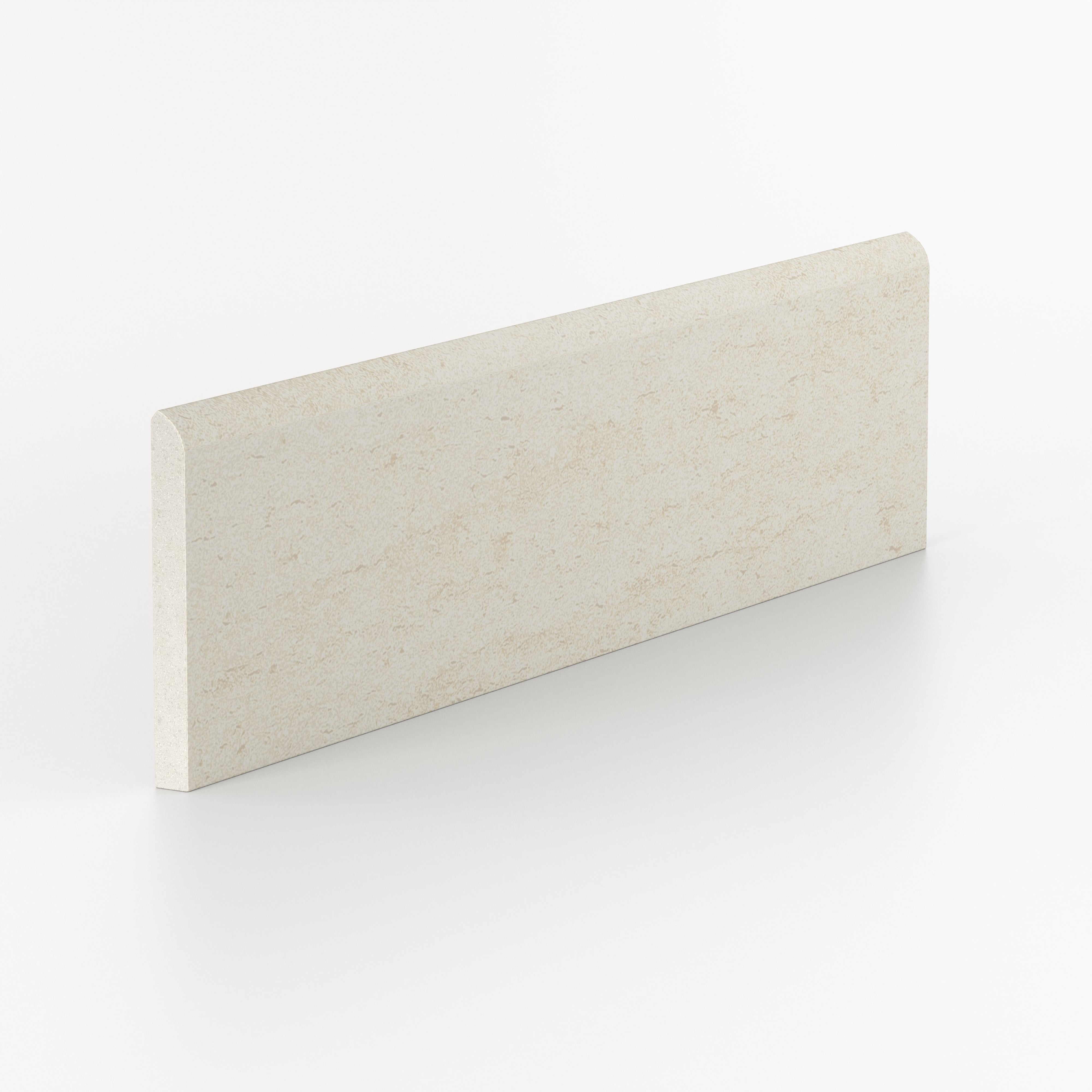 Brody 3x12 Matte Porcelain Bullnose Tile in Sand