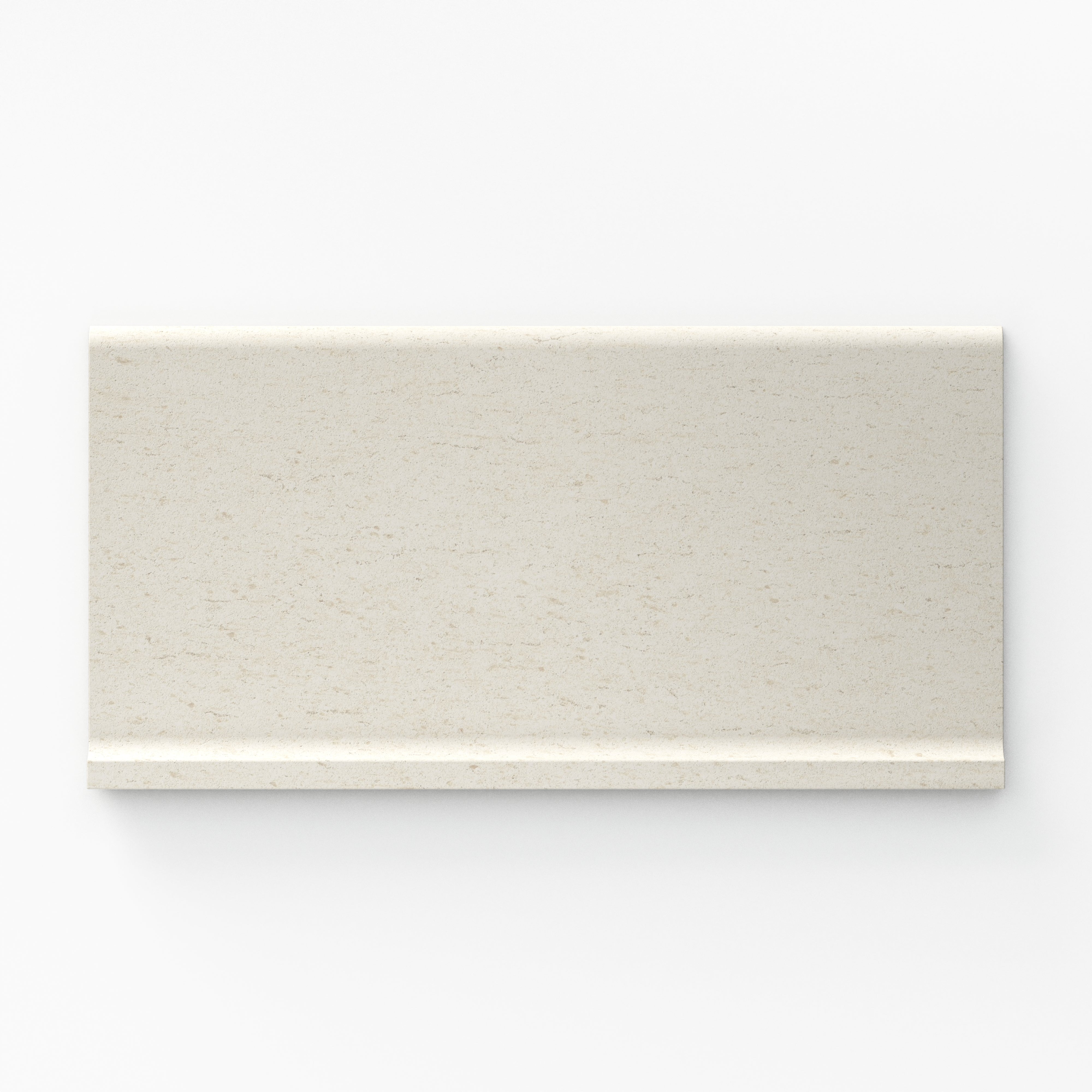 Brody 6x12 Matte Porcelain Cove Base Tile in Sand