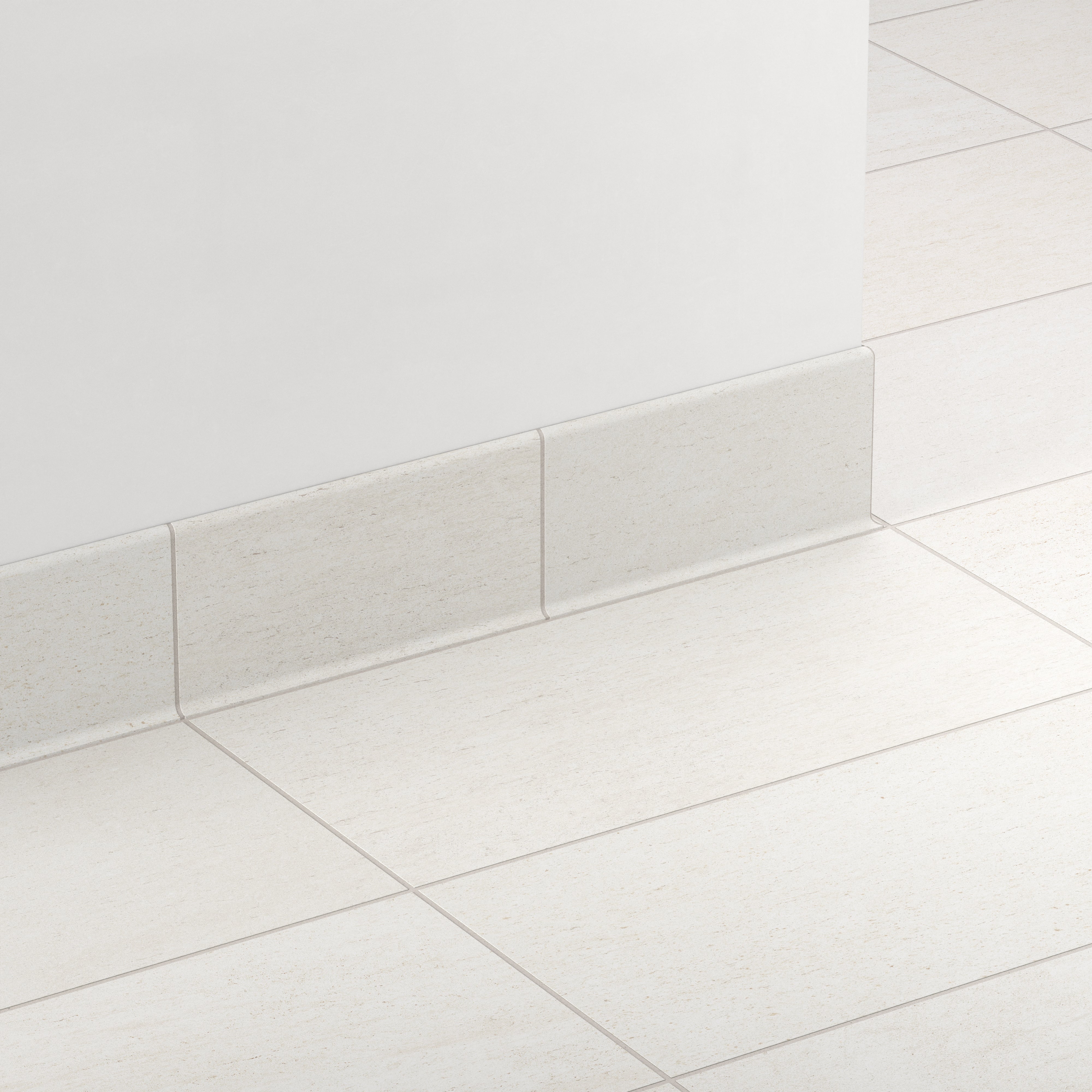Brody 6x12 Matte Porcelain Cove Base Tile in Sand