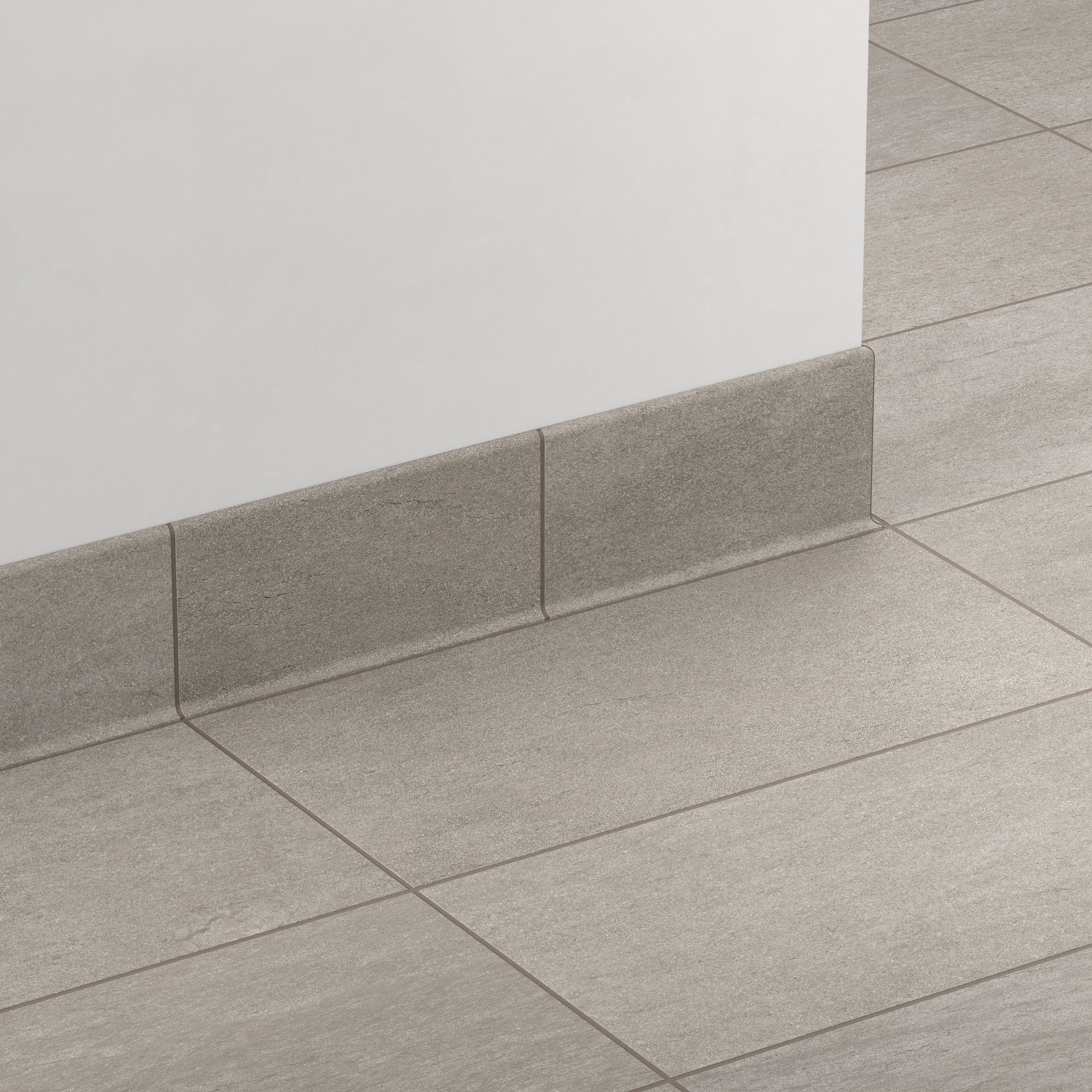 Brody 6x12 Matte Porcelain Cove Base Tile in Sienna