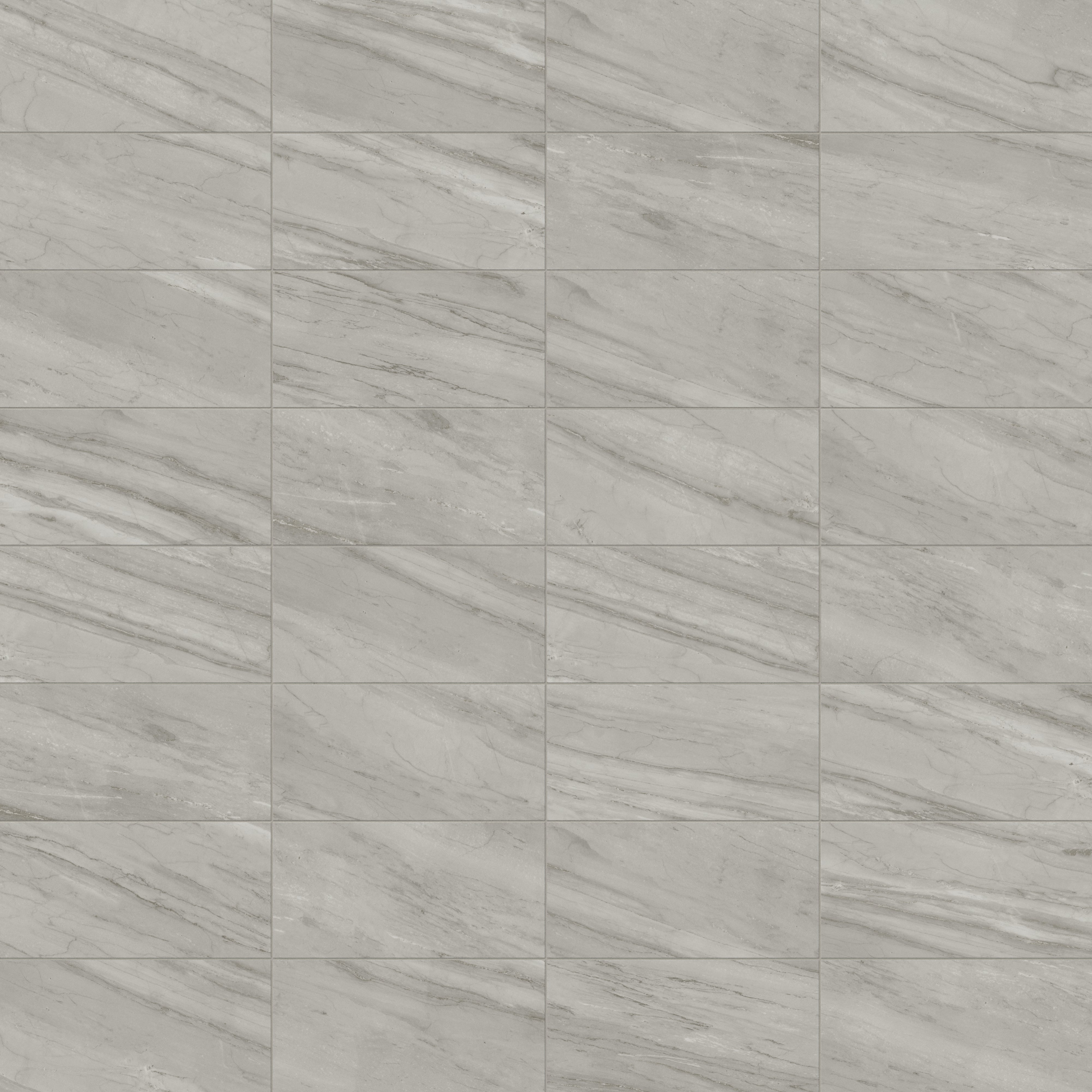 Chantel 12x24 Matte Porcelain Tile in Alaska Grey