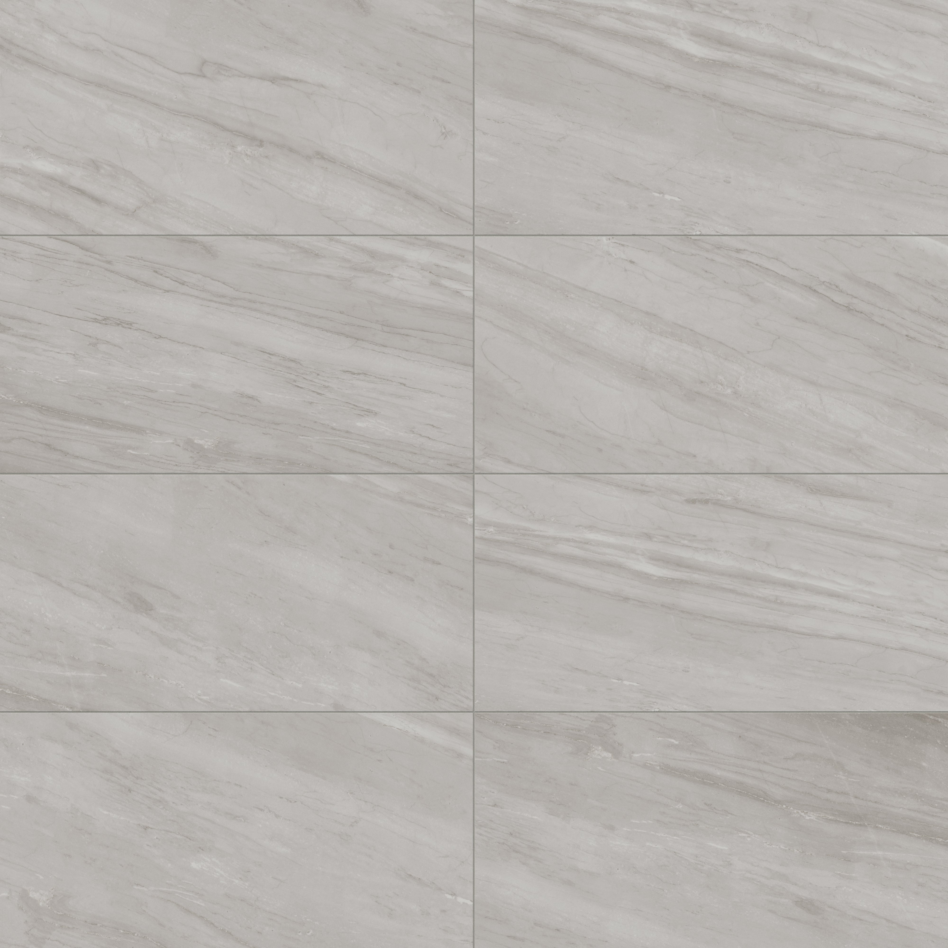 Chantel 24x48 Matte Porcelain Tile in Alaska Grey