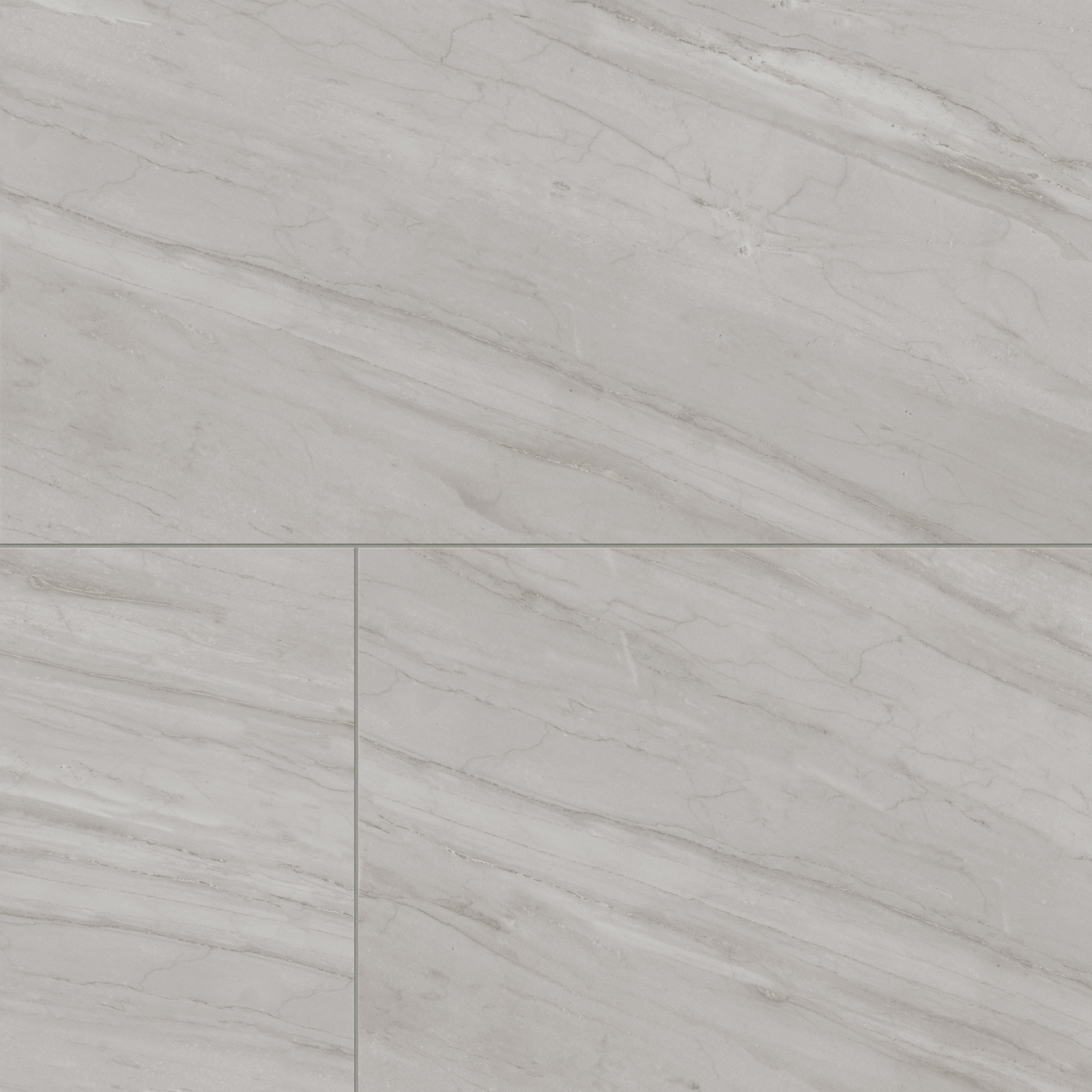 Chantel 24x48 Matte Porcelain Tile in Alaska Grey