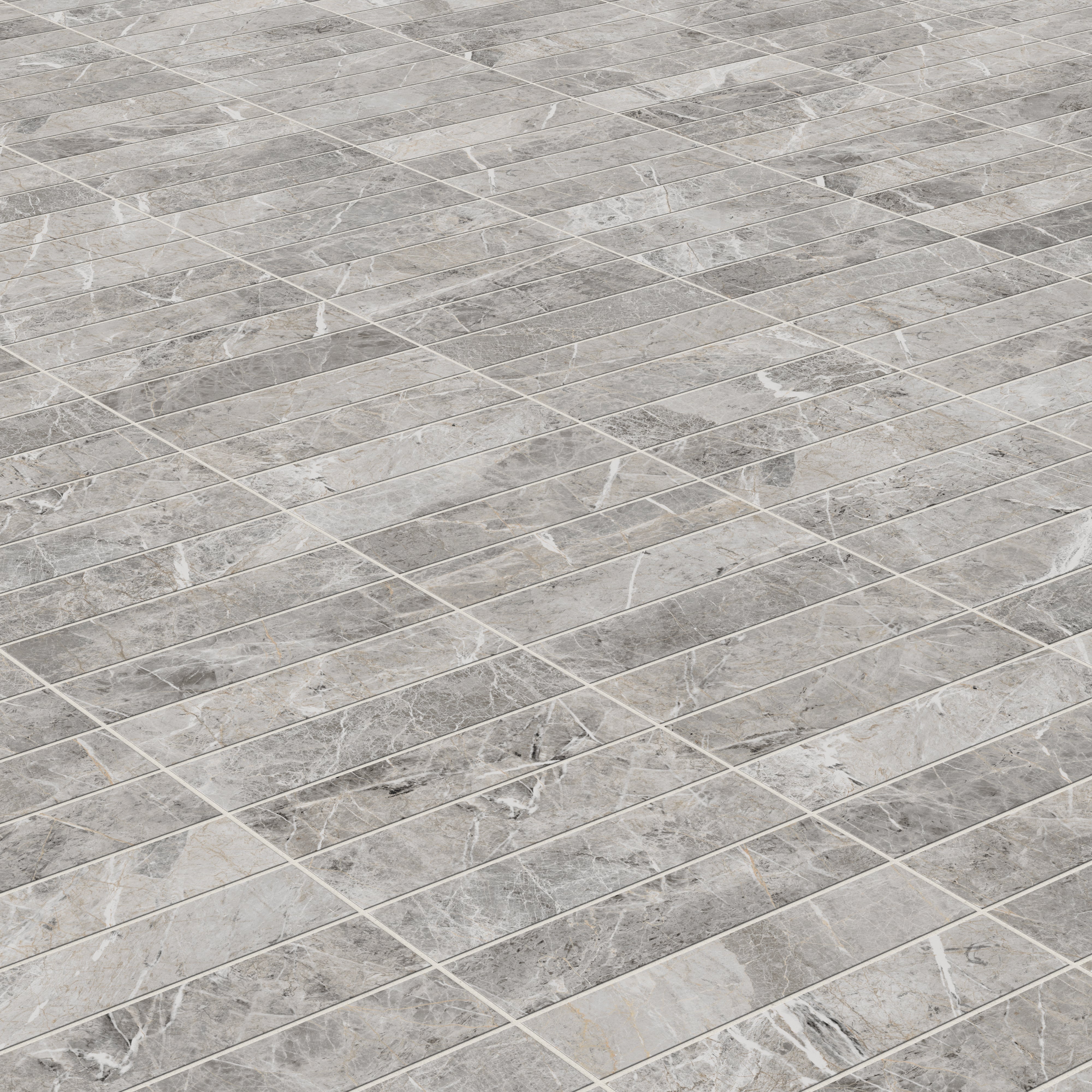 Chantel 3x12 Matte Porcelain Tile in Imperial