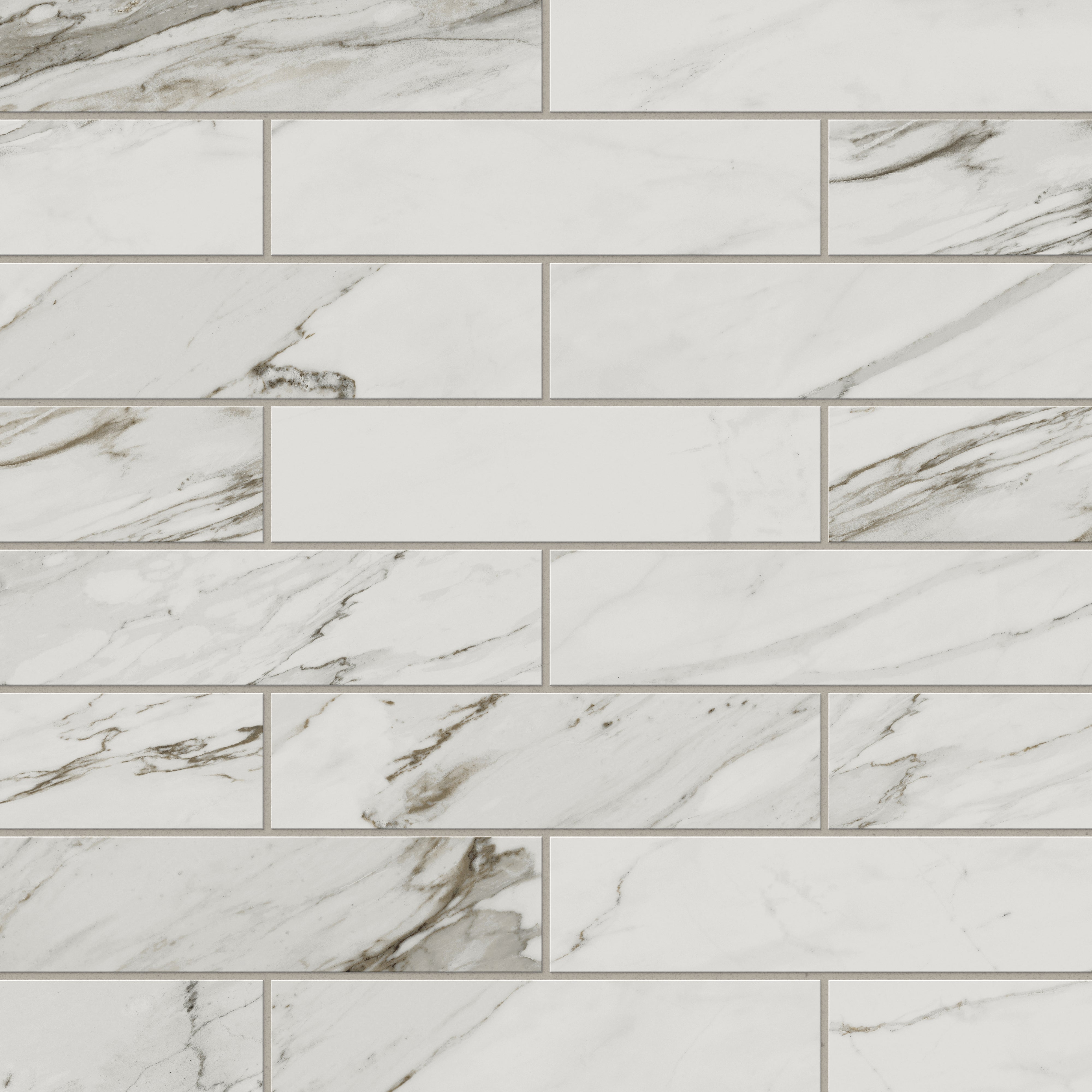 Chantel 3x12 Polished Porcelain Tile in Apuano