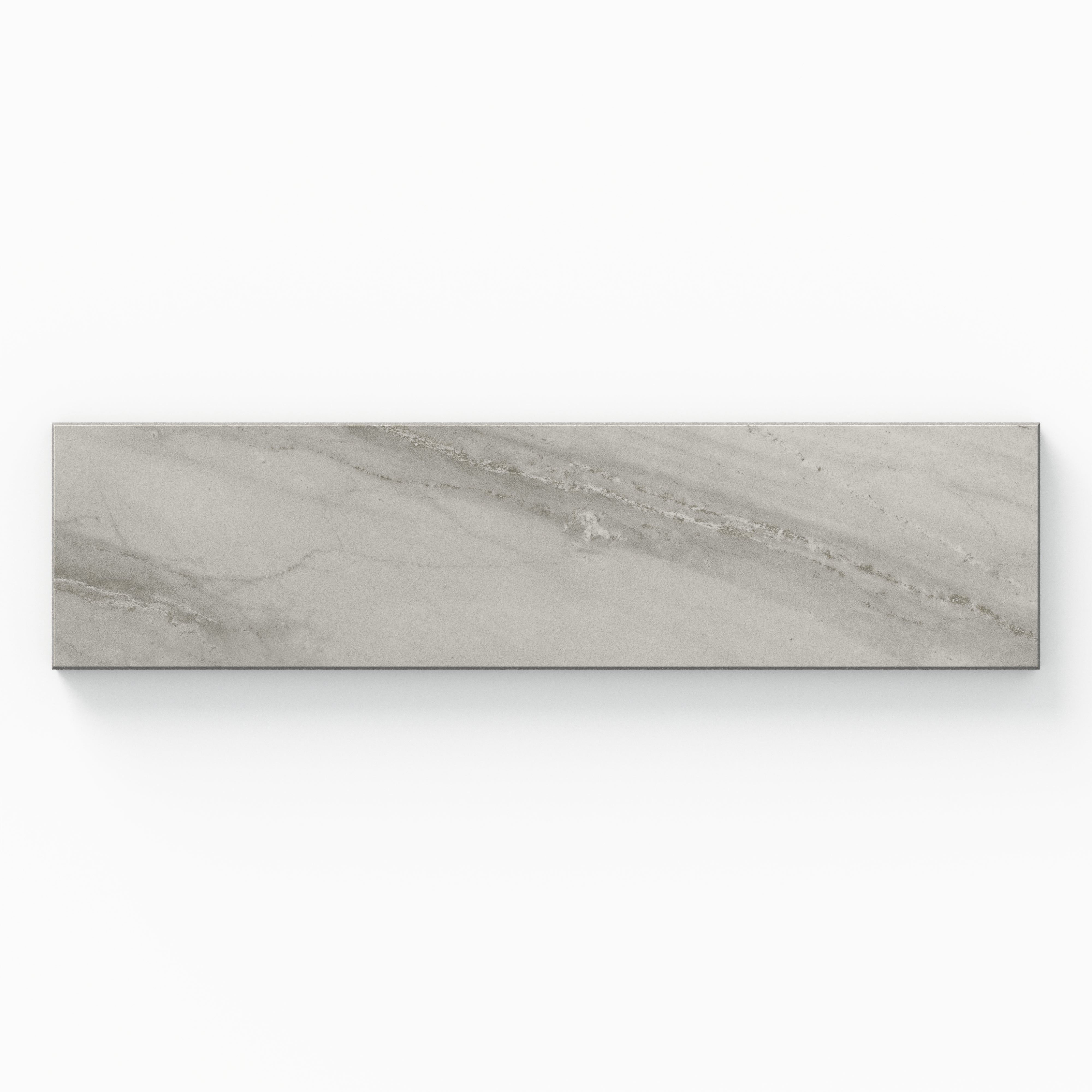 Chantel 3x12 Polished Porcelain Tile in Alaska Grey