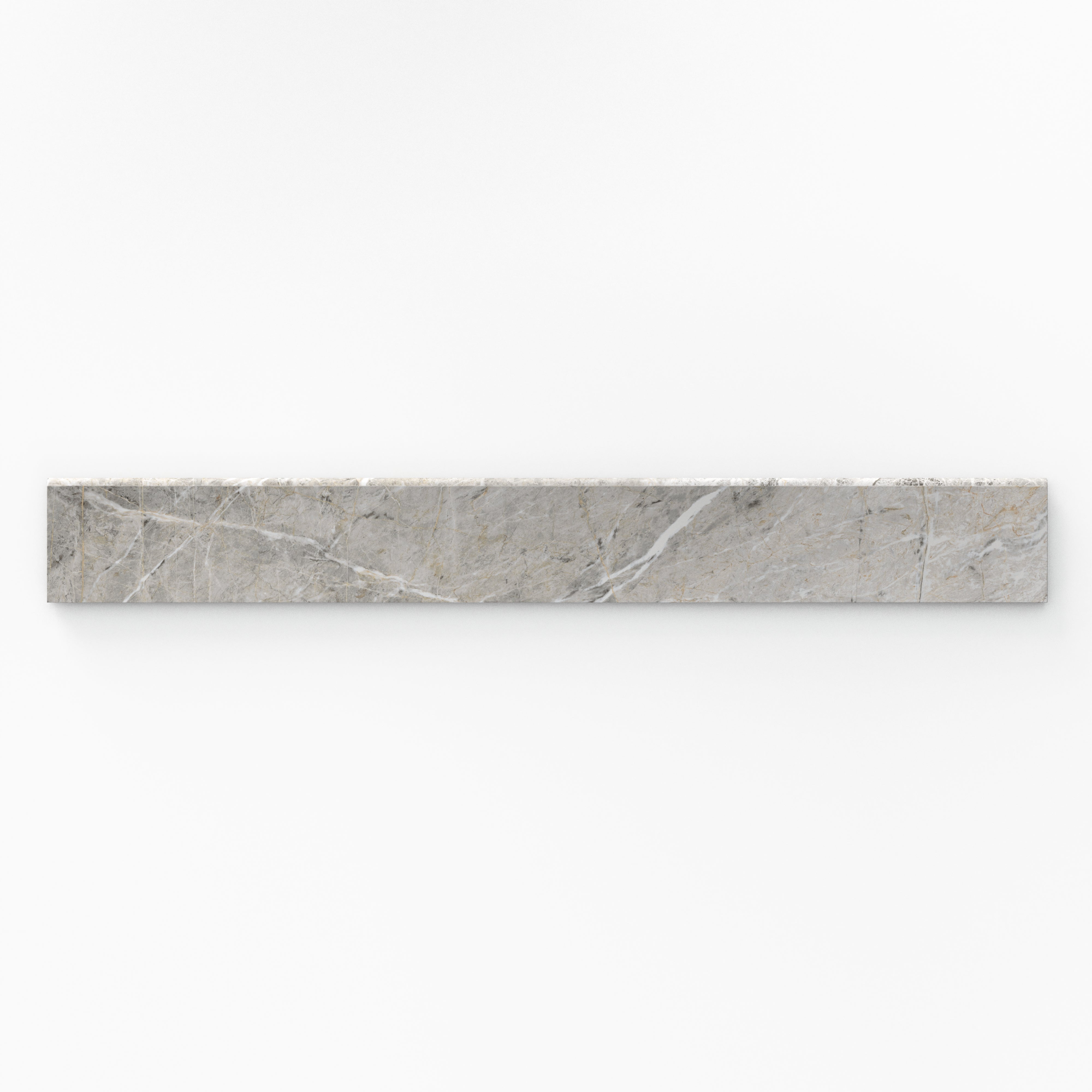 Chantel 3x24 Matte Porcelain Bullnose Tile in Imperial