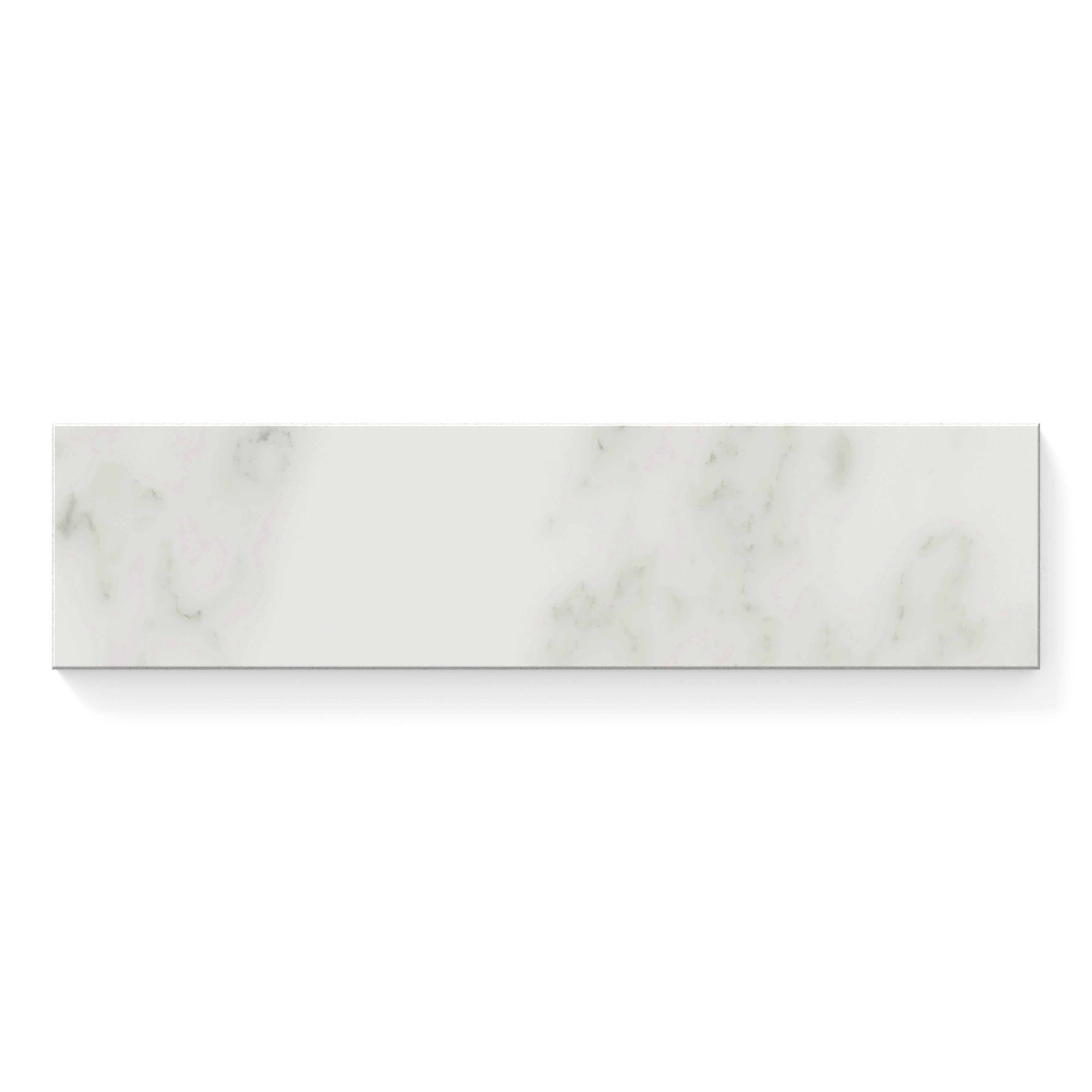 Aniston 3x12 Polished Porcelain Tile in Carrara Bianco