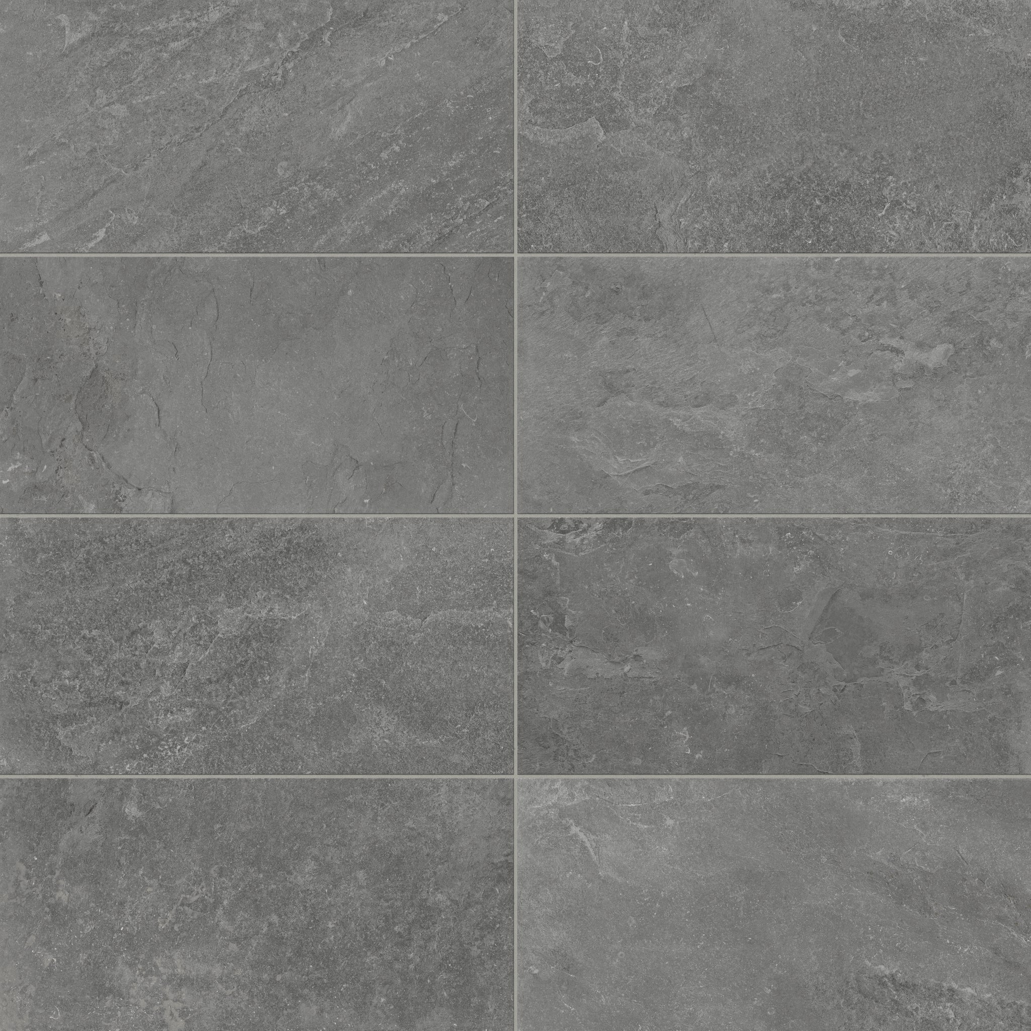 Wren 12x24 Matte Porcelain Tile in Charcoal