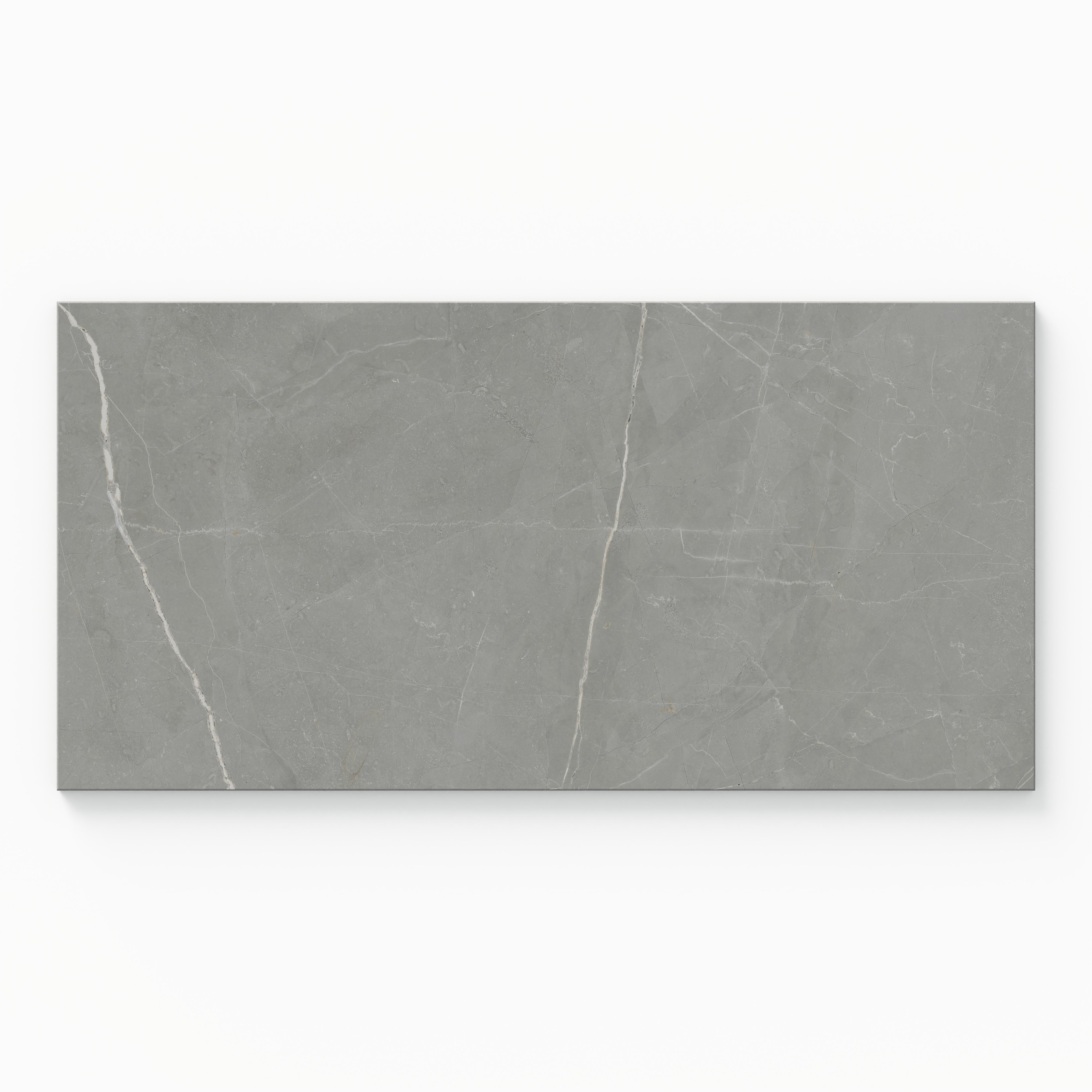 Leona 12x24 Polished Porcelain Tile in Amani Grey