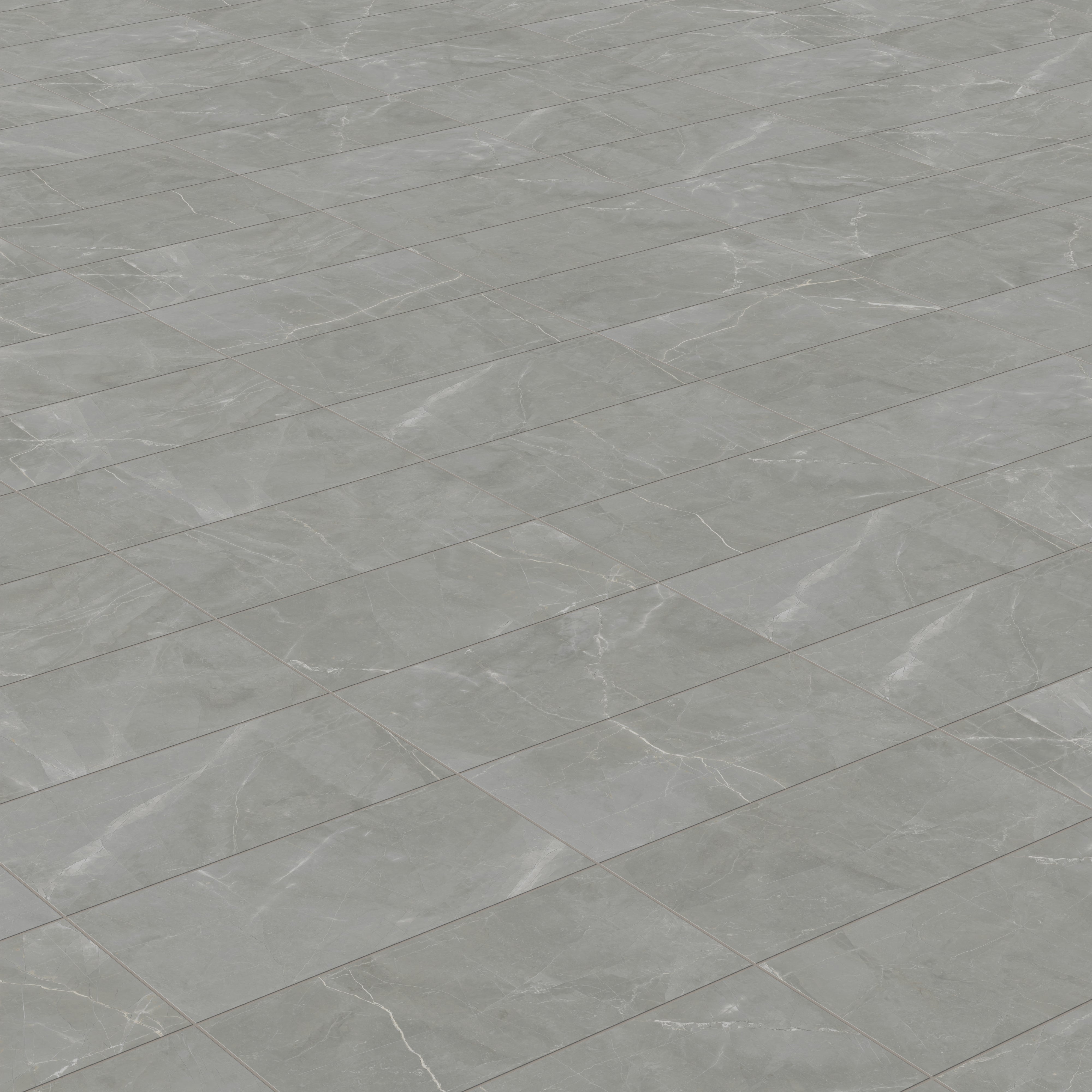 Leona 12x24 Matte Porcelain Tile in Amani Grey