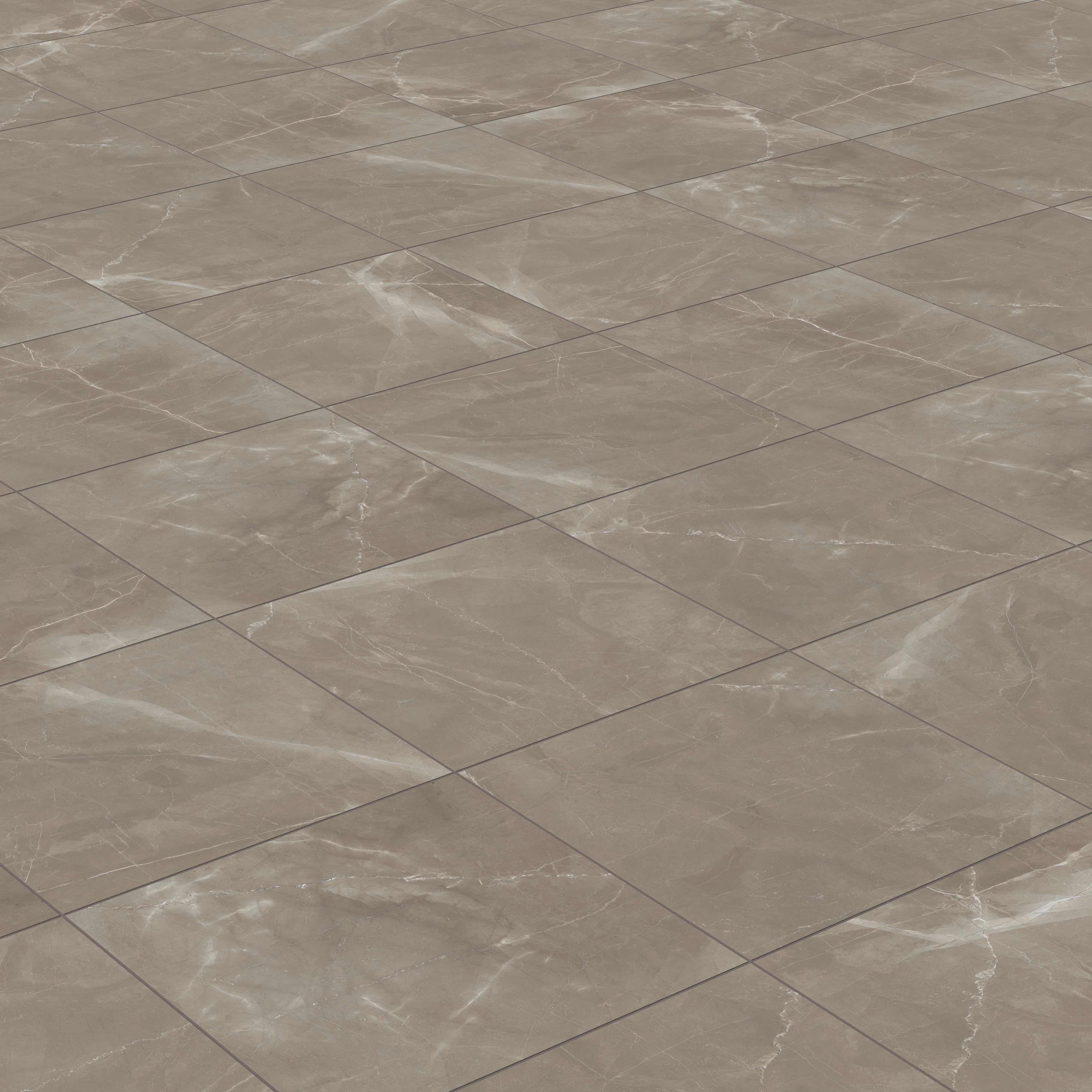 Leona 24x24 Matte Porcelain Tile in Amani Bronze