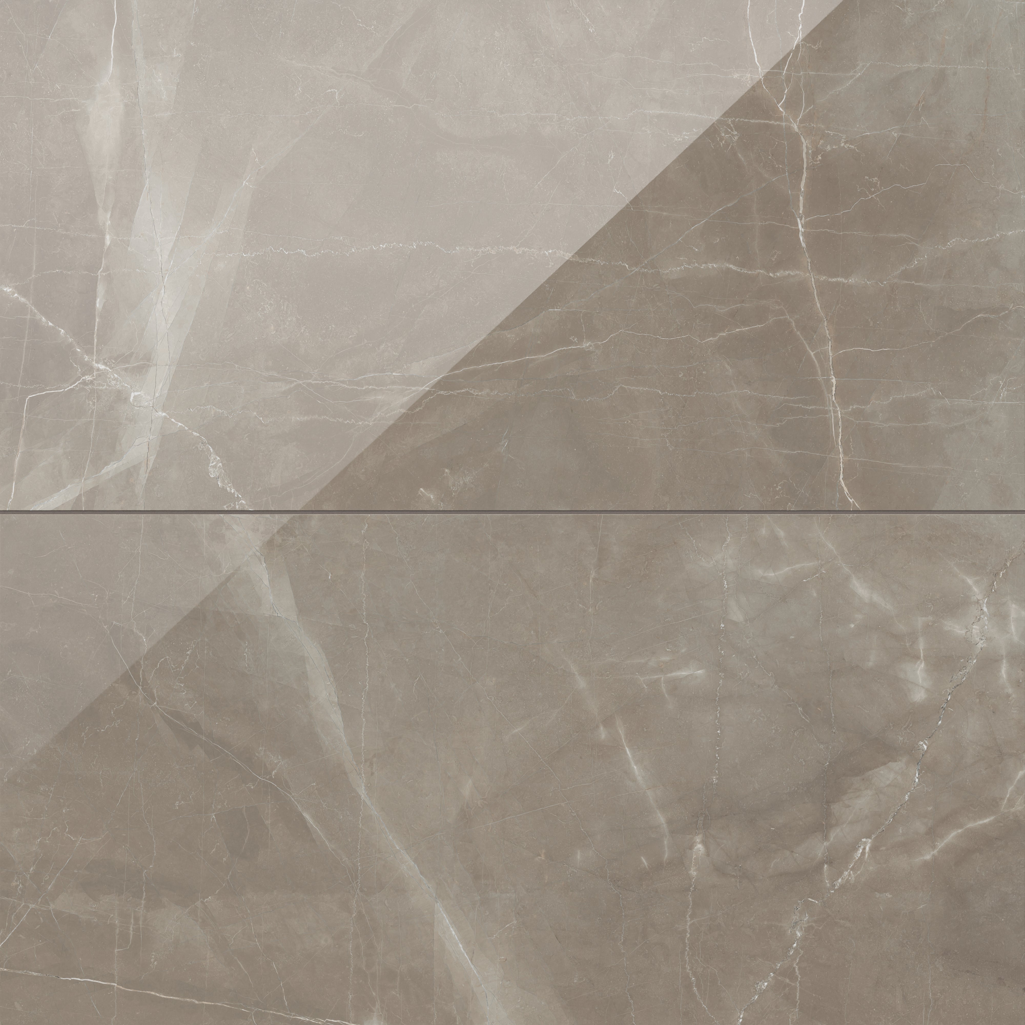 Leona 24x48 Polished Porcelain Tile in Amani Bronze