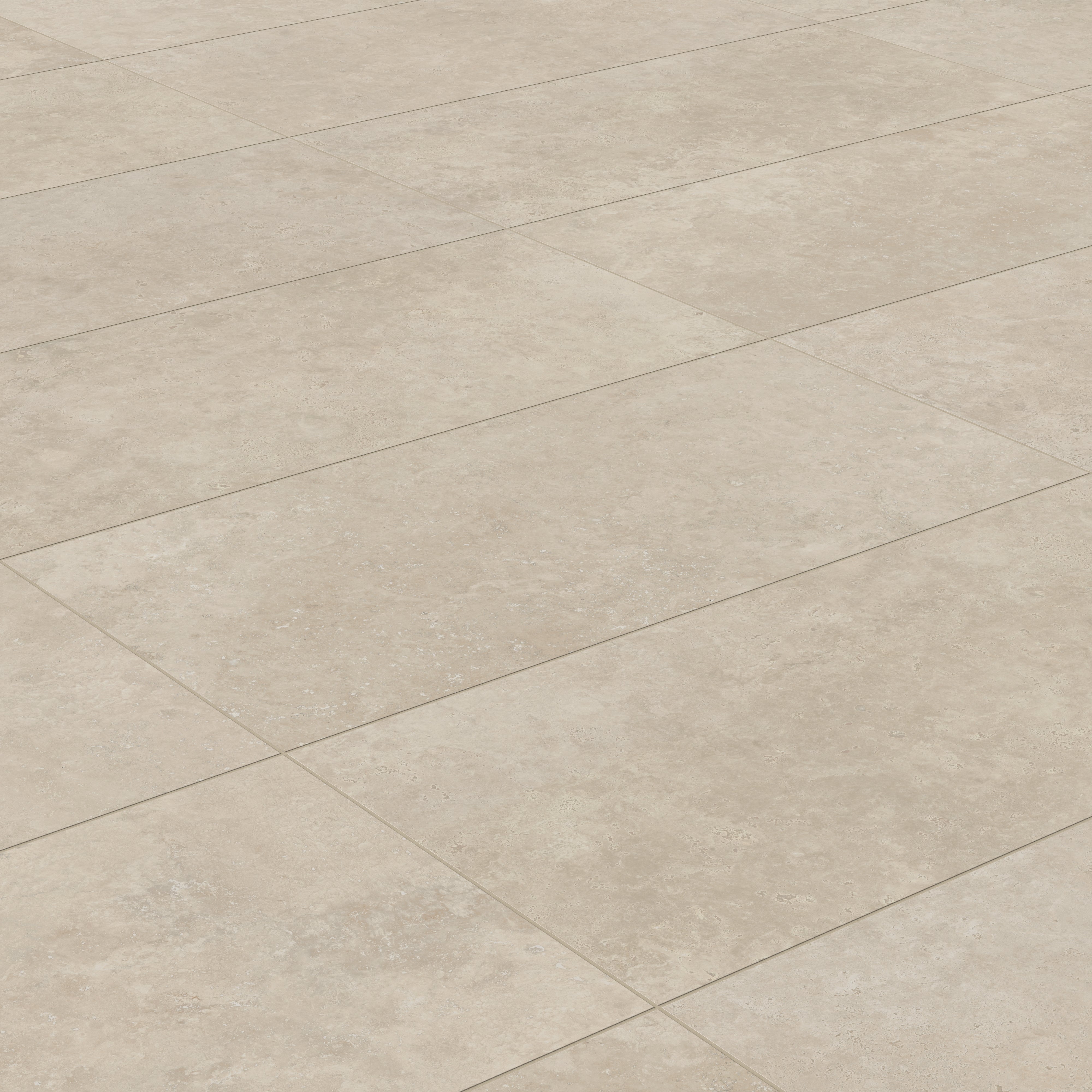 Leona 24x48 Matte Porcelain Tile in Marfil