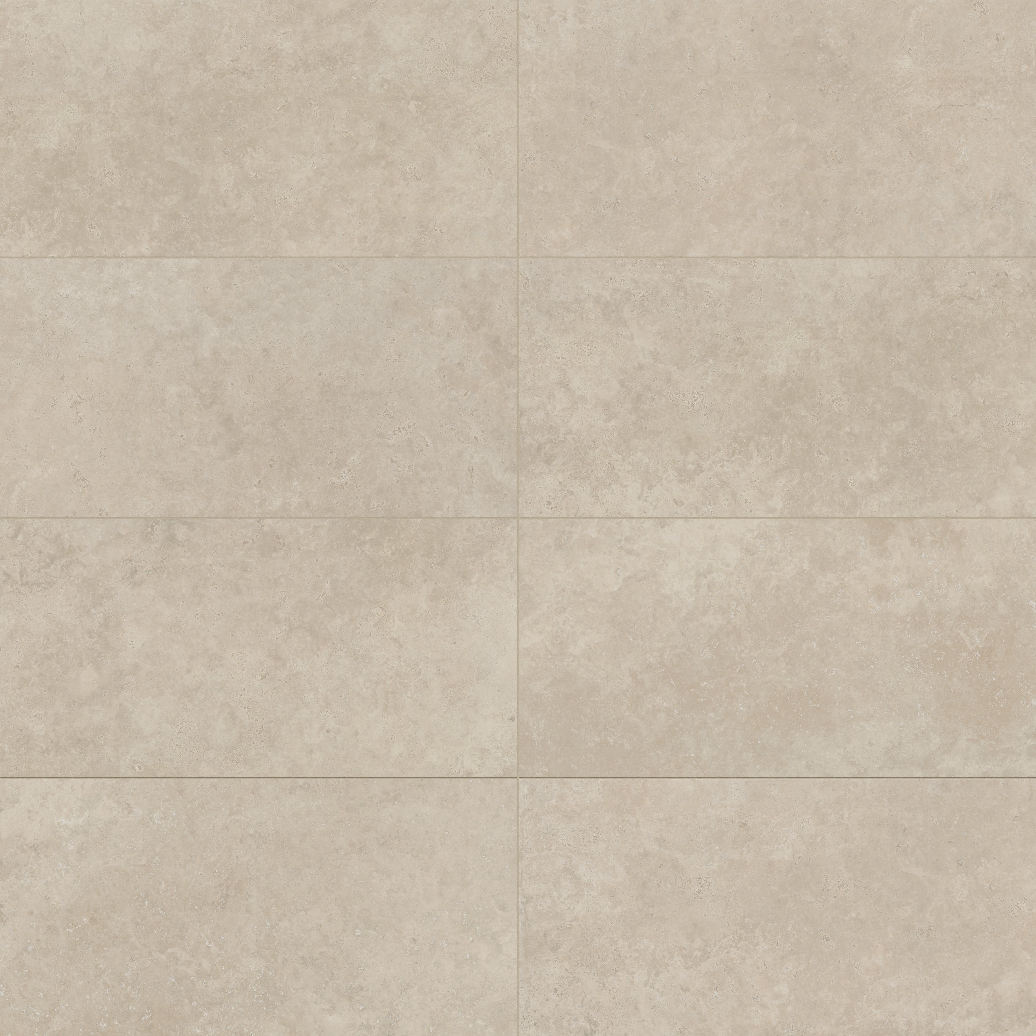 Leona 24x48 Matte Porcelain Tile in Marfil