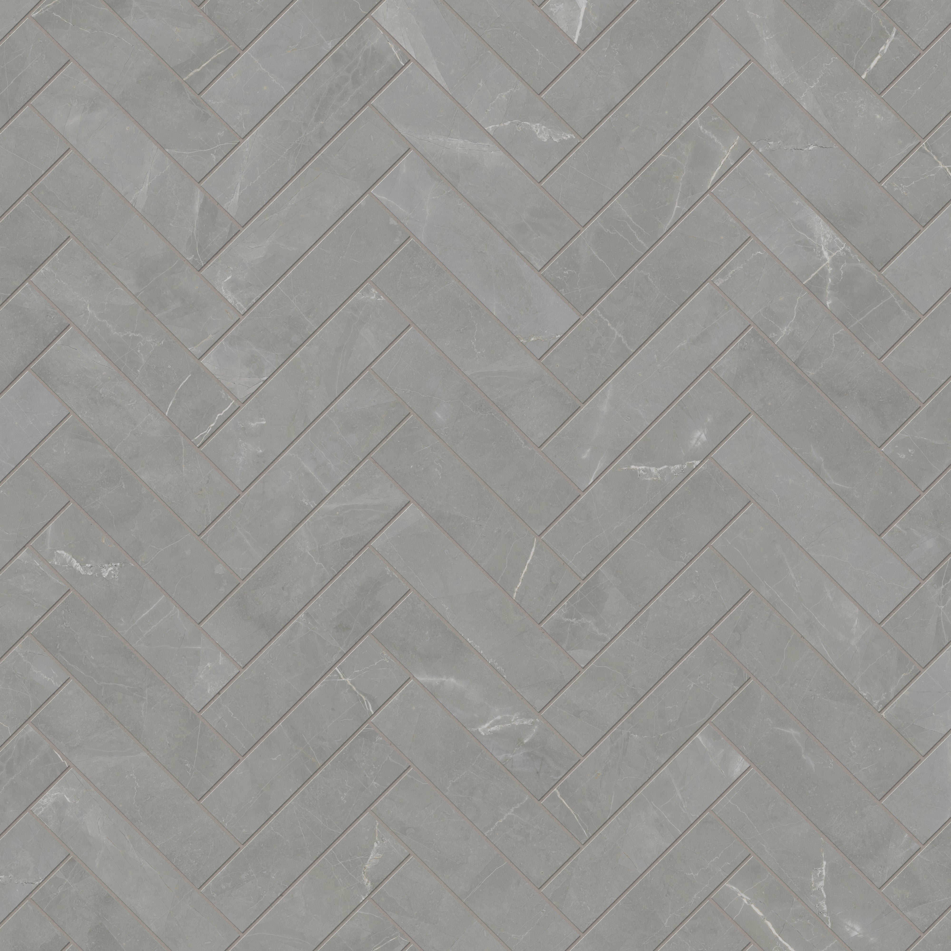 Leona 3x12 Polished Porcelain Tile in Amani Grey