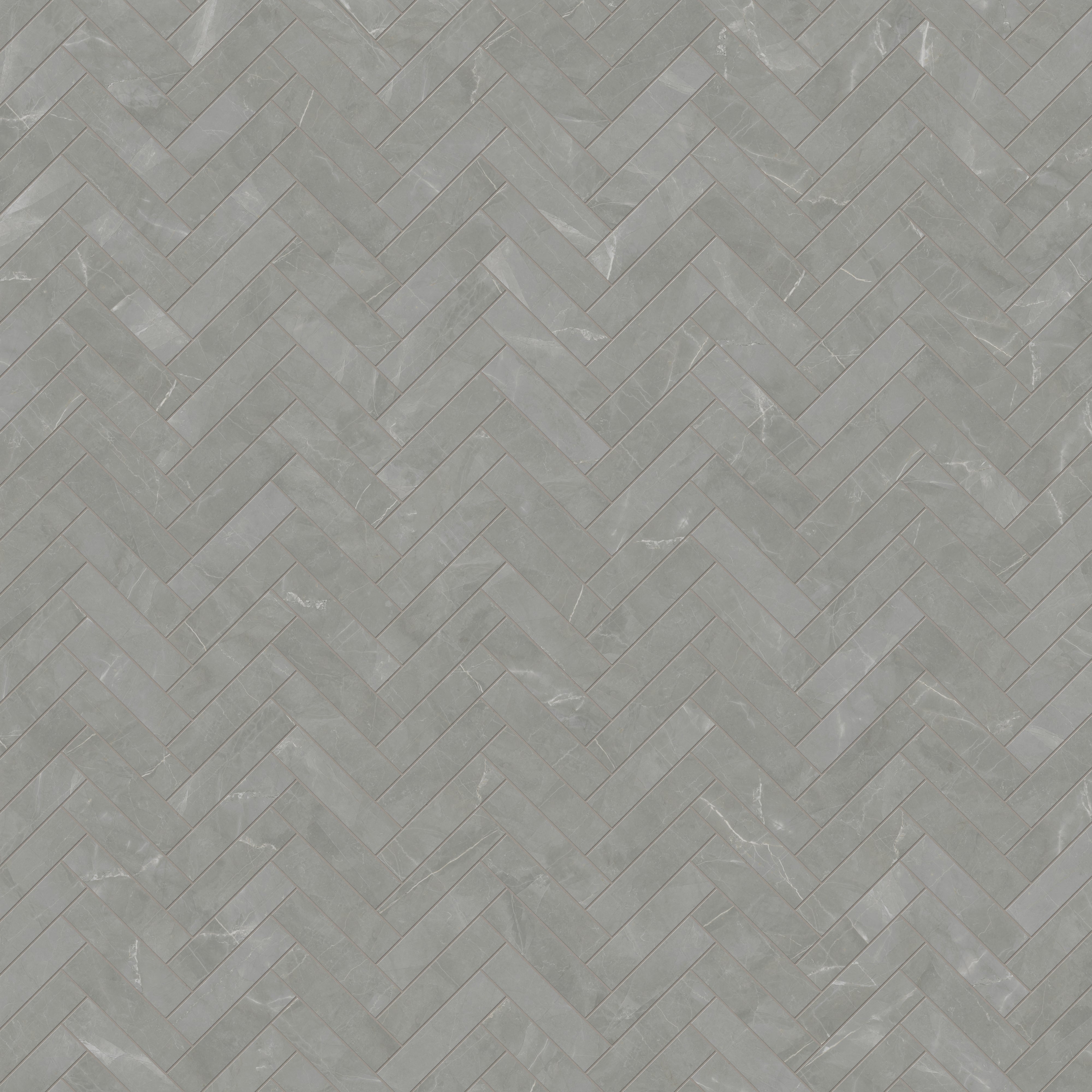 Leona 3x12 Polished Porcelain Tile in Amani Grey