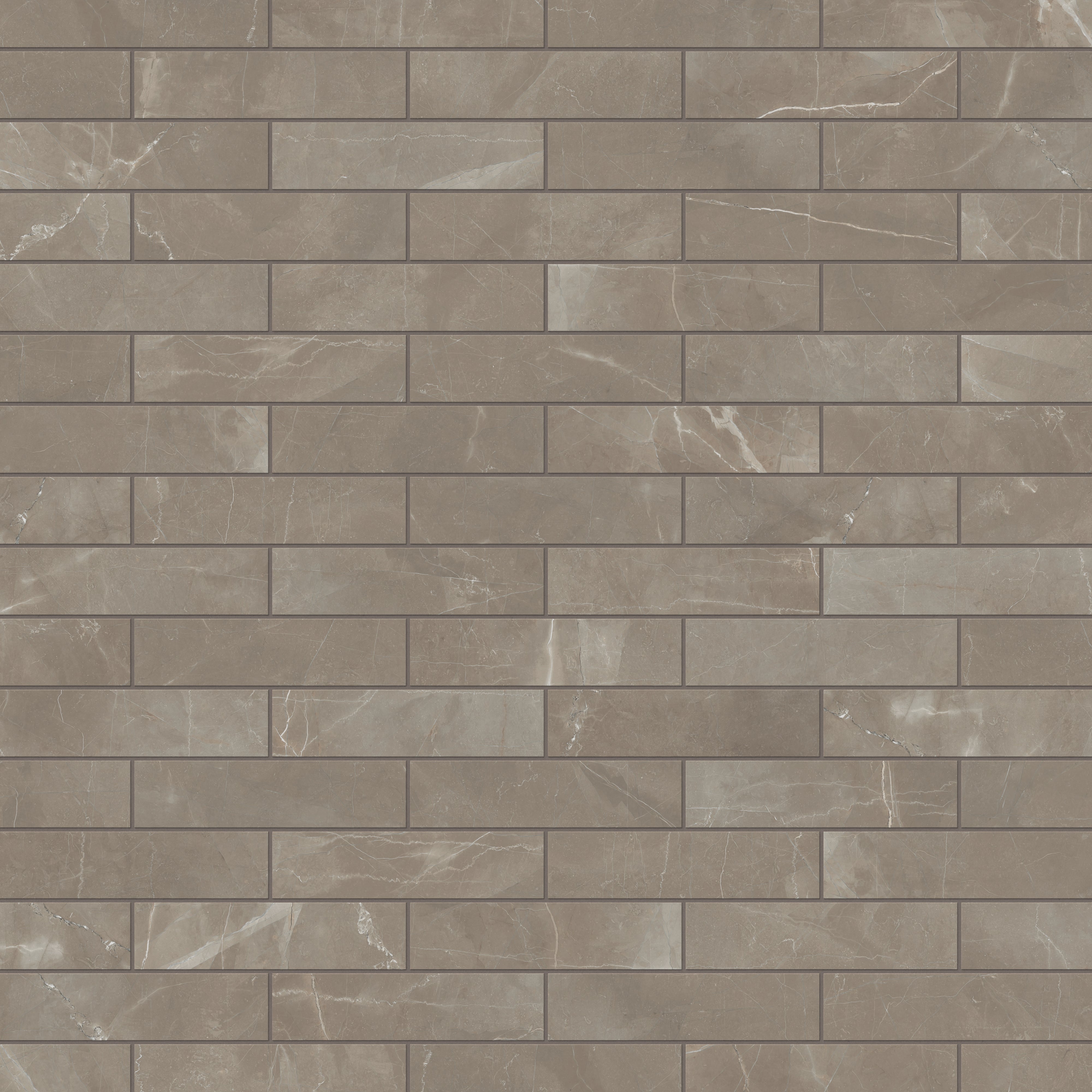 Leona 3x12 Polished Porcelain Tile in Amani Bronze