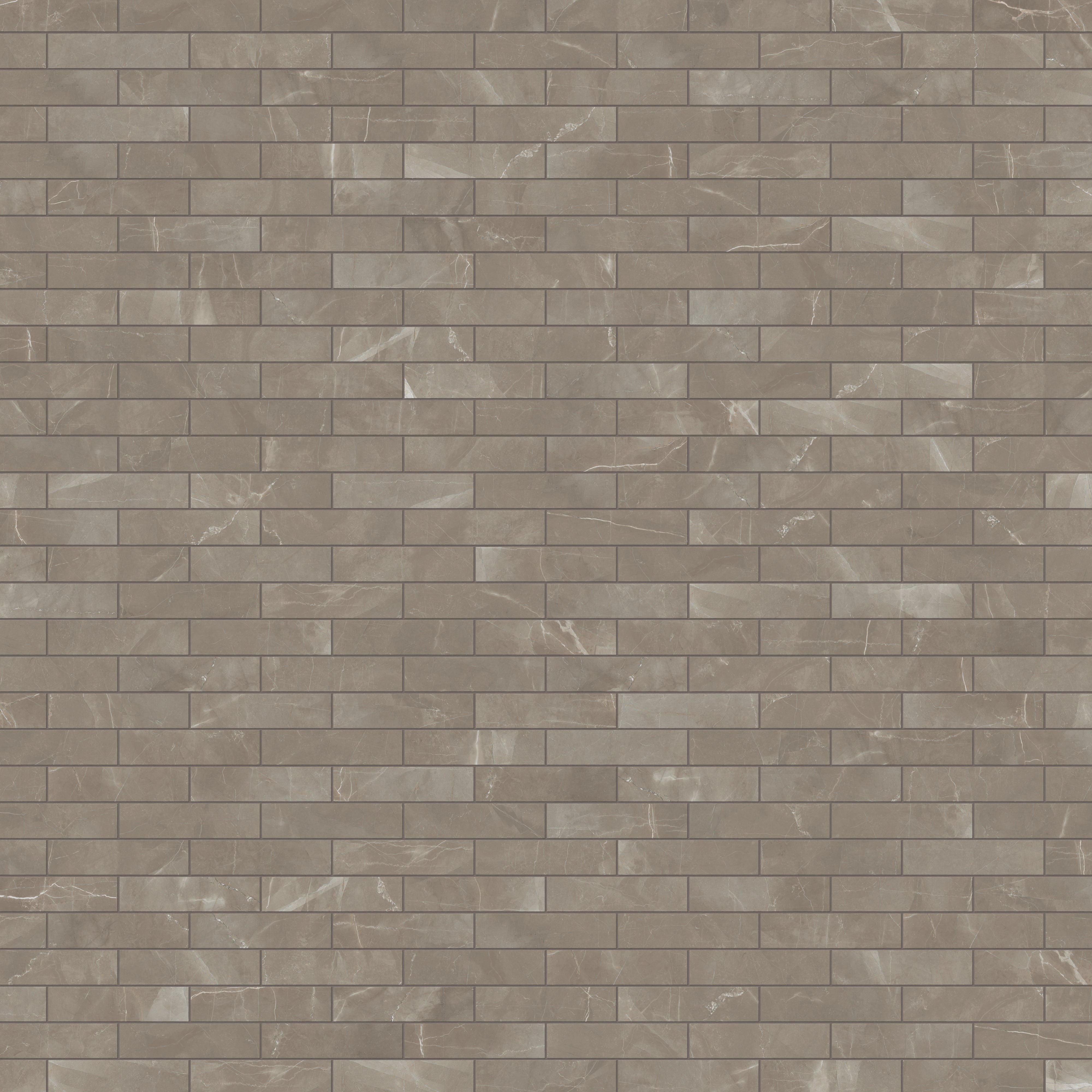 Leona 3x12 Polished Porcelain Tile in Amani Bronze