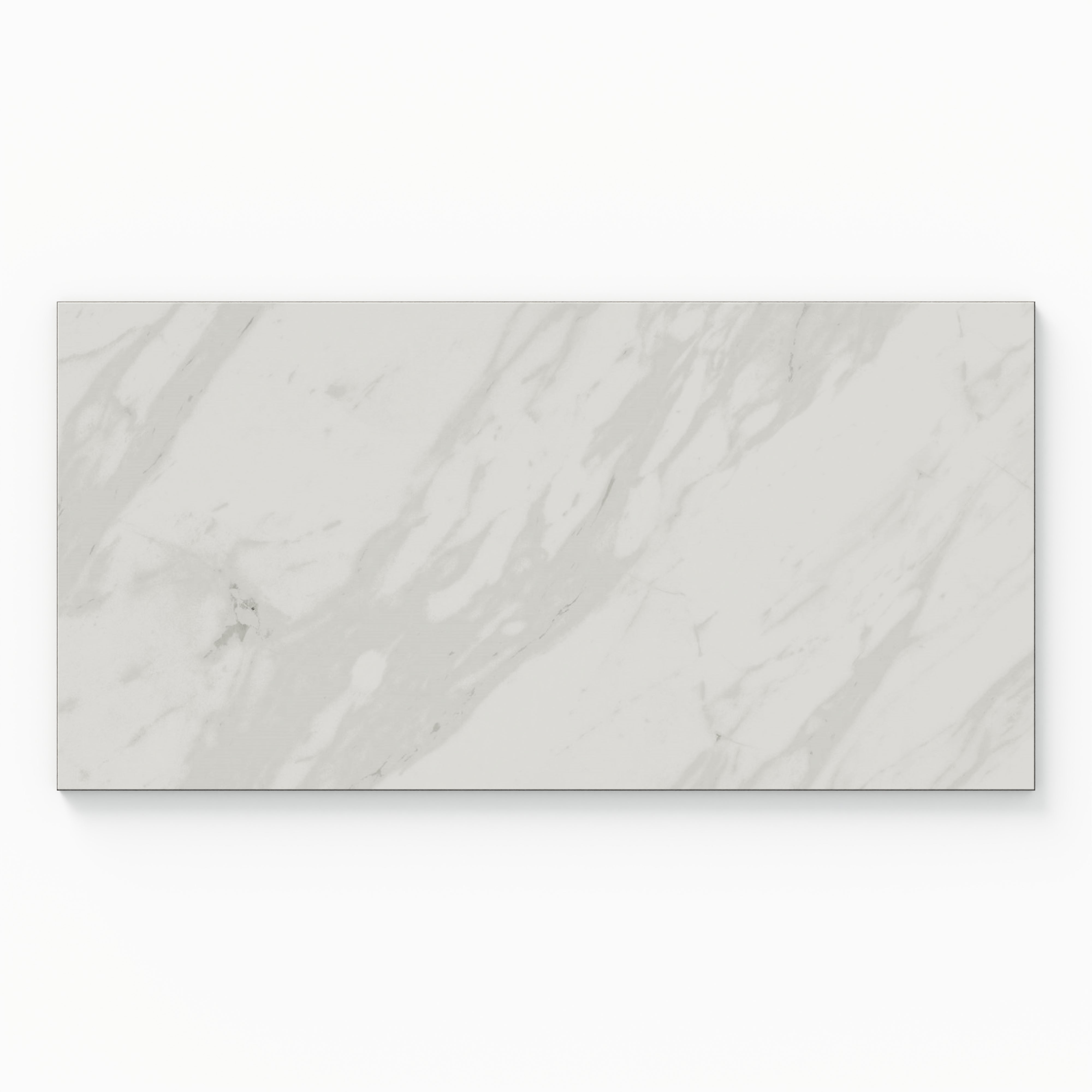 Blair 12x24 Polished Porcelain Tile in Volakas White