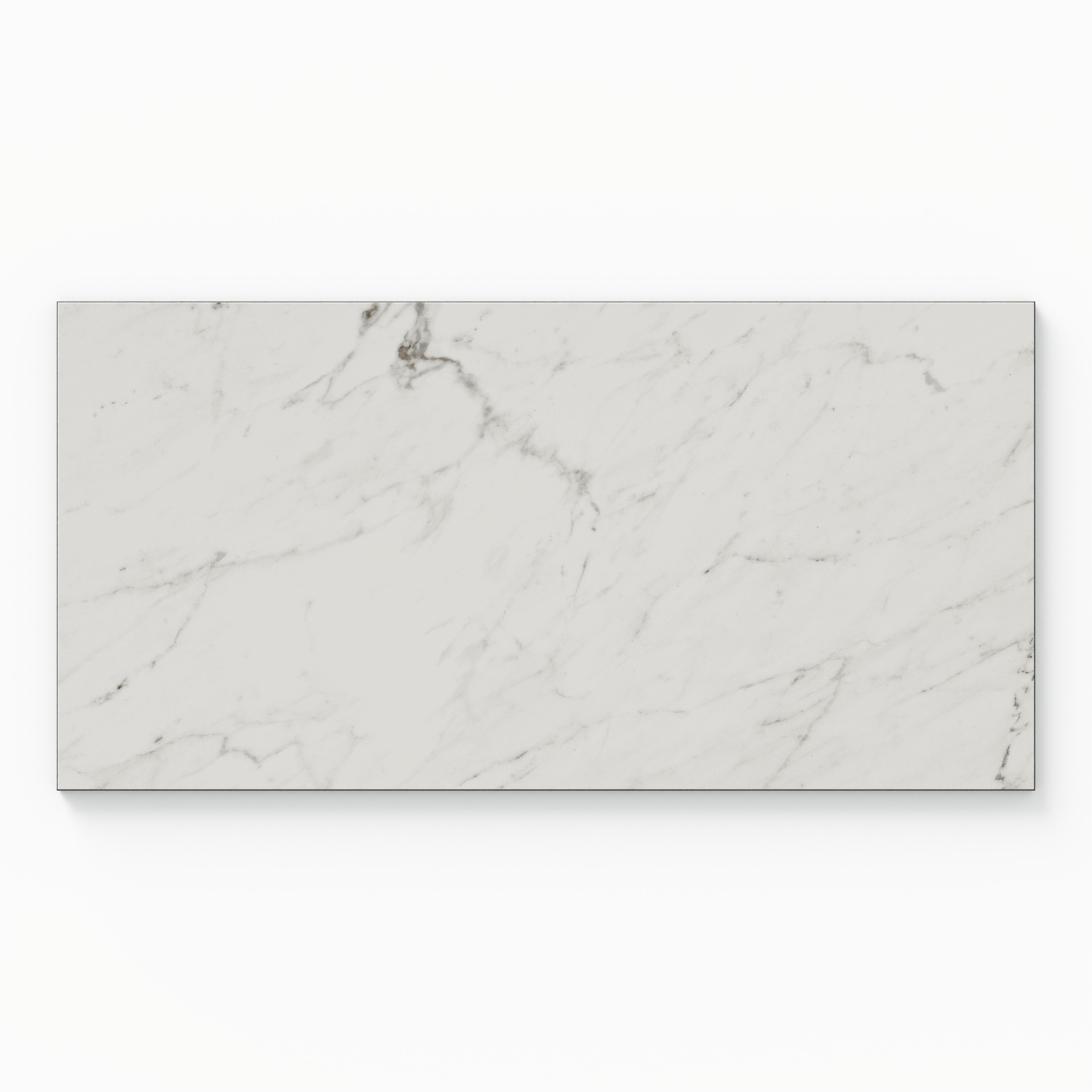 Blair 12x24 Polished Porcelain Tile in White Carrara