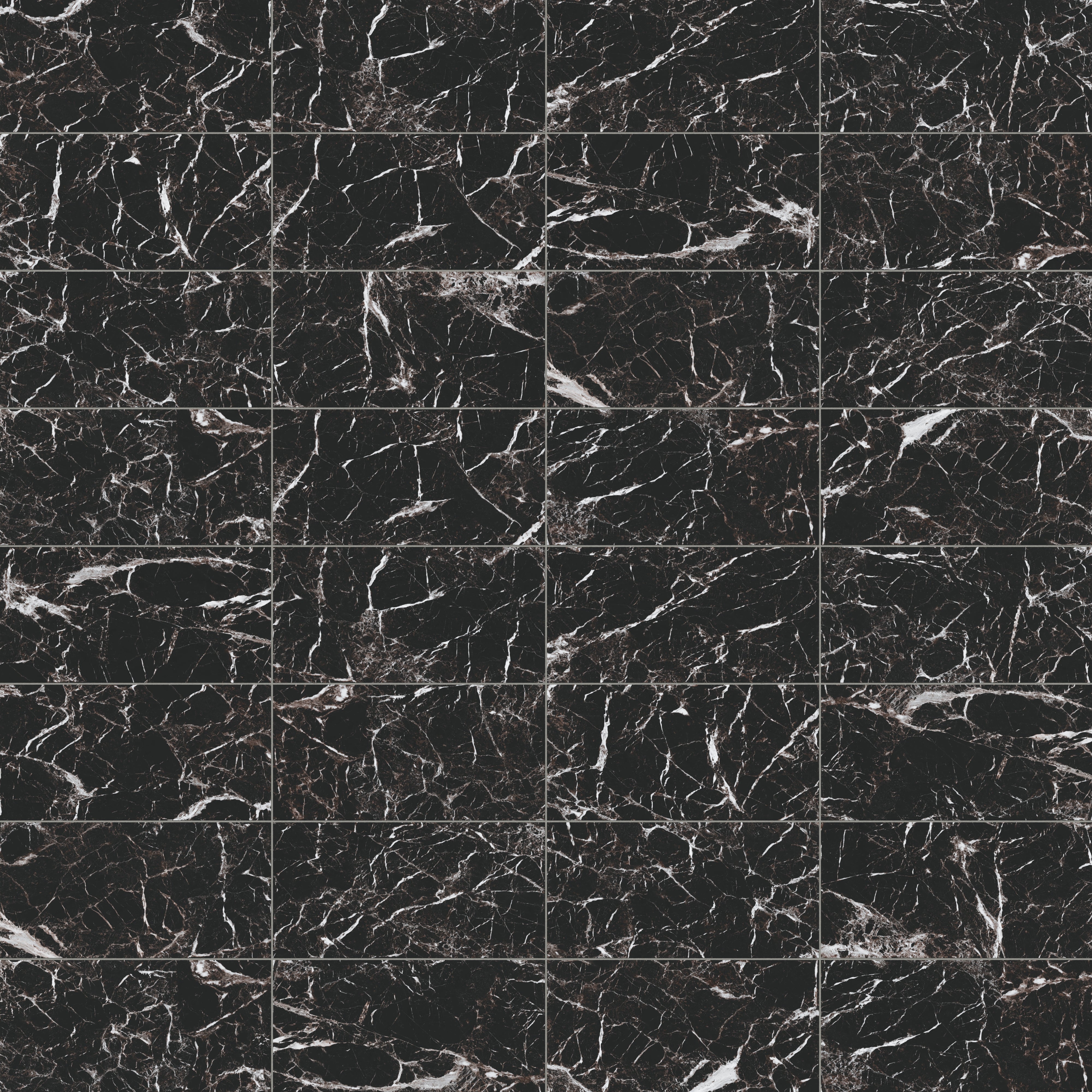 Blair 12x24 Polished Porcelain Tile in Marmo Black