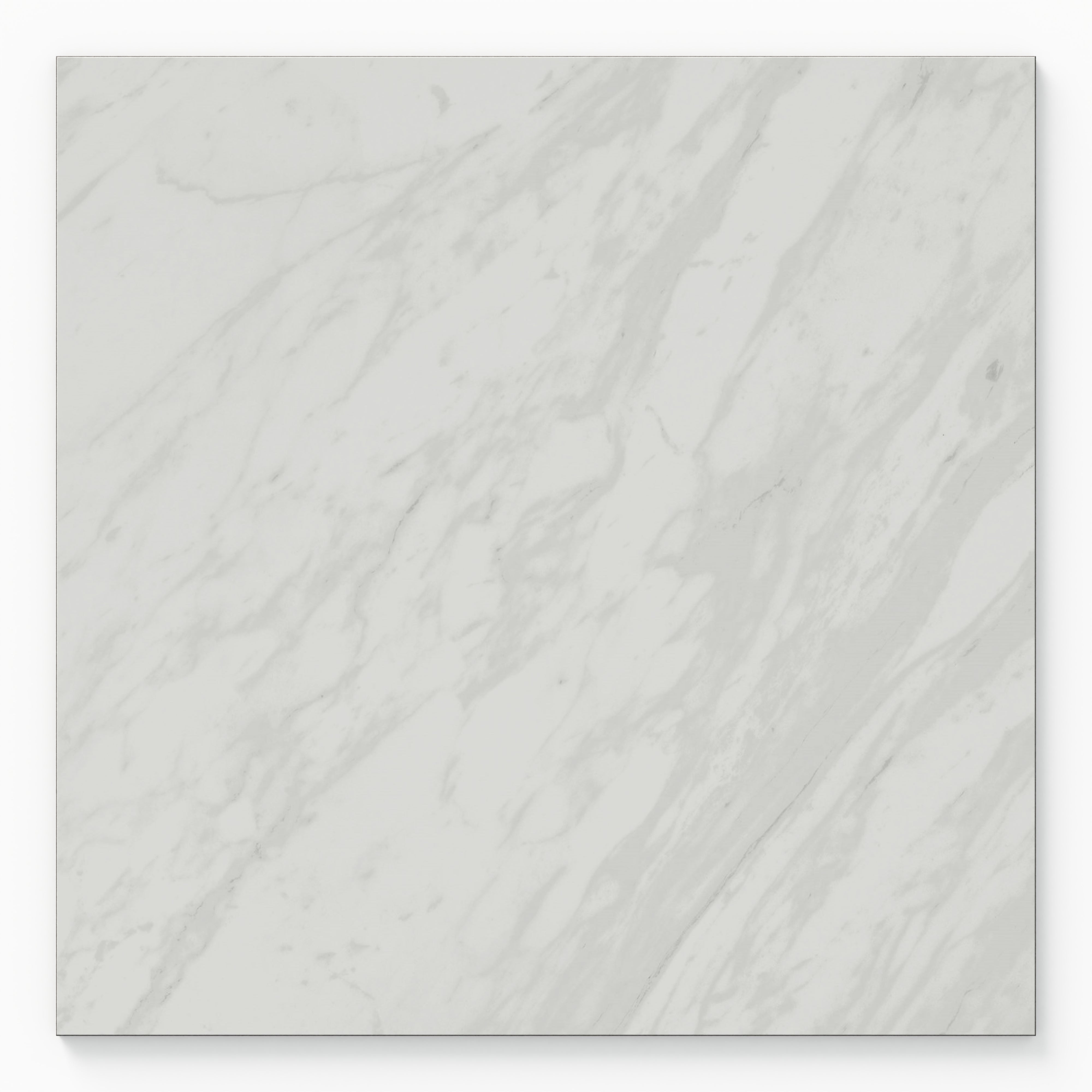 Blair 24x24 Matte Porcelain Tile in Volakas White