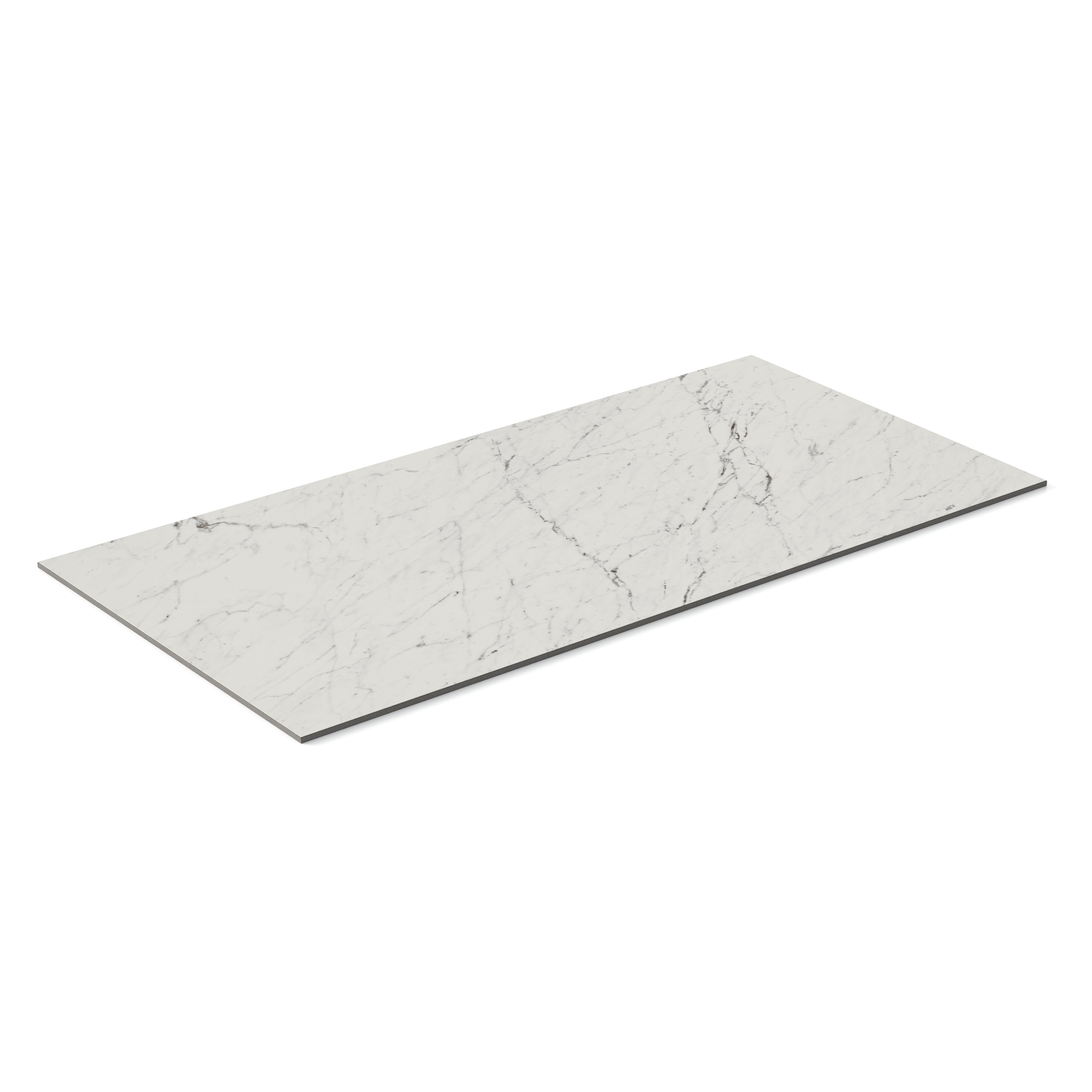 Blair 24x48 Matte Porcelain Tile in White Carrara