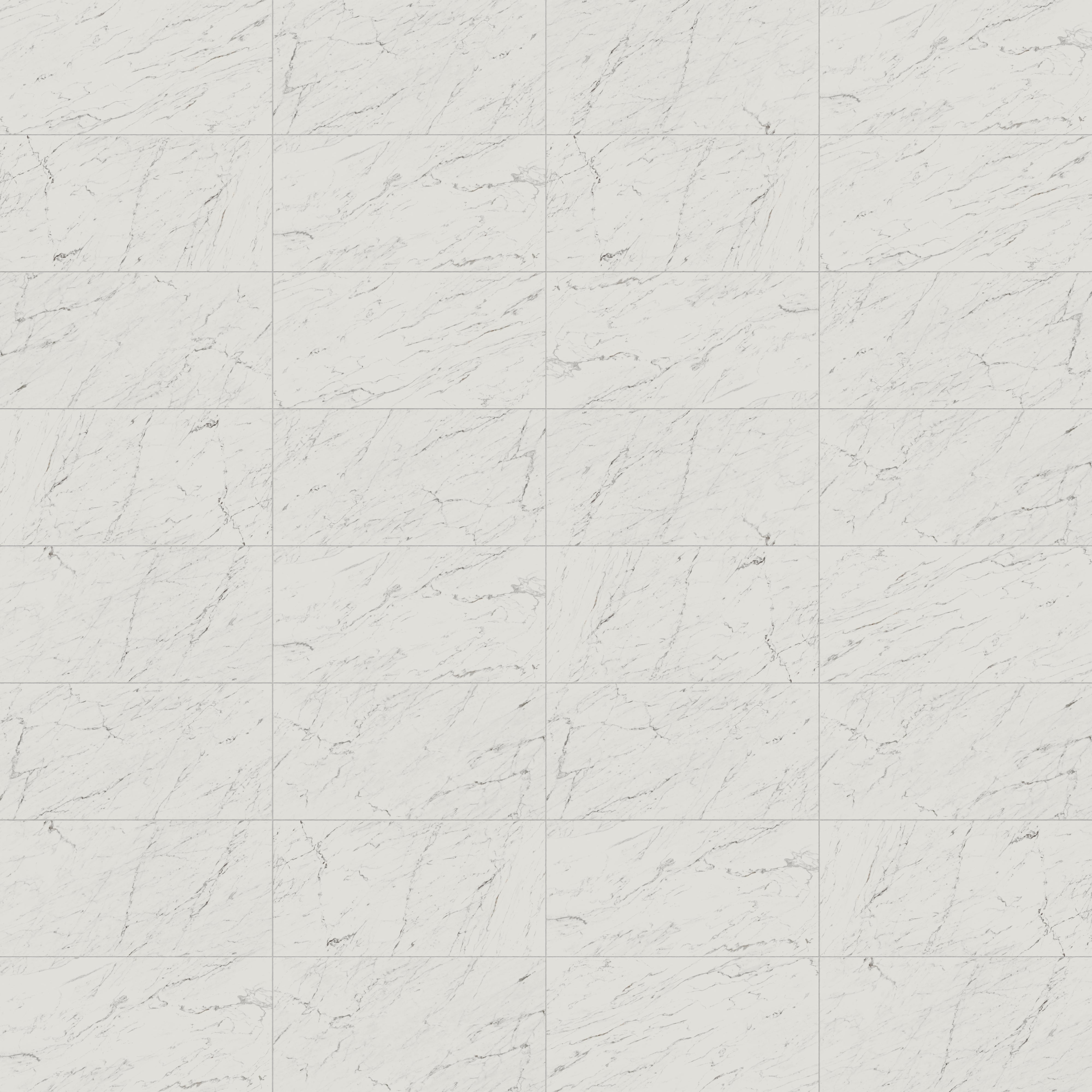 Blair 24x48 Matte Porcelain Tile in White Carrara