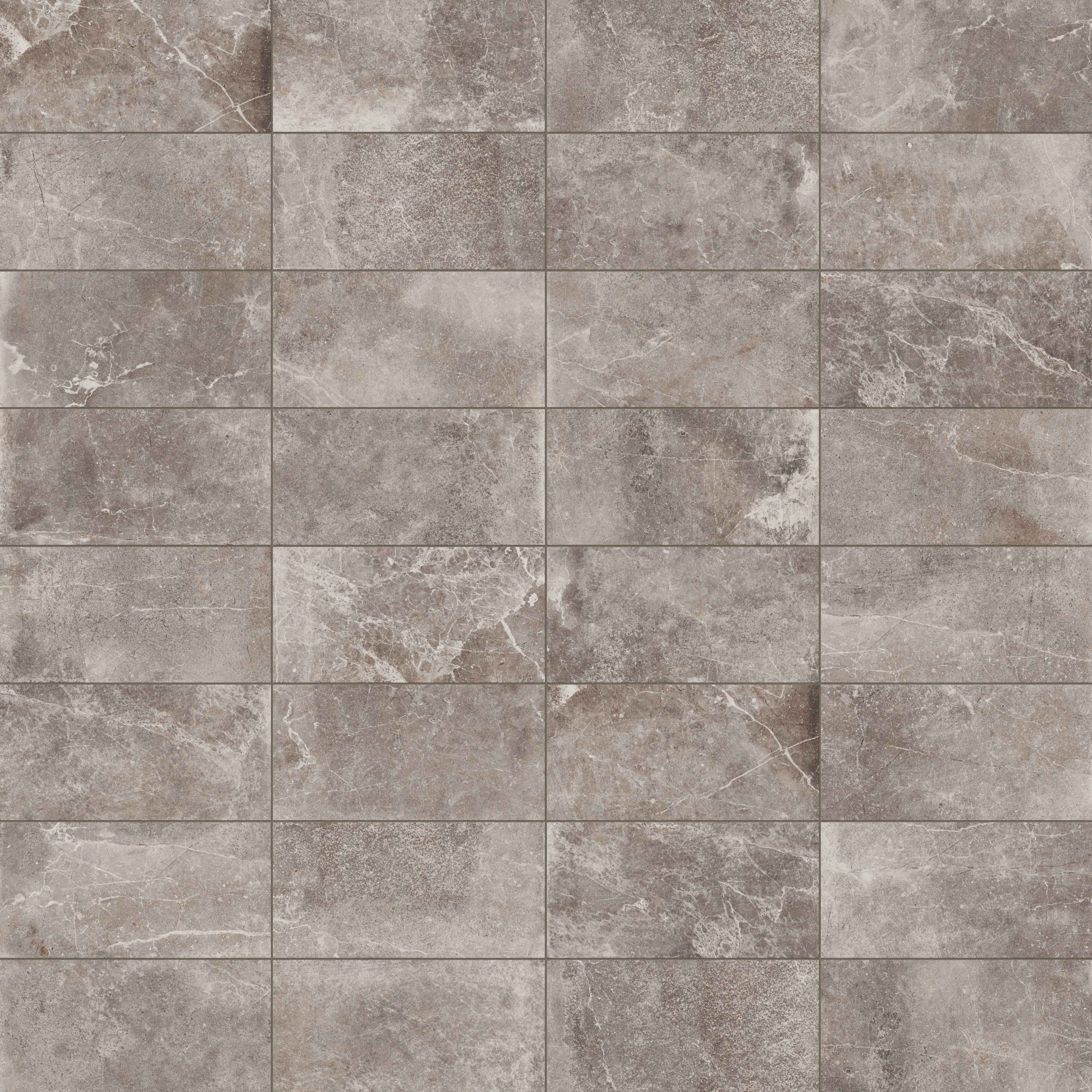 Wesley 12x24 Matte Porcelain Tile in Ash