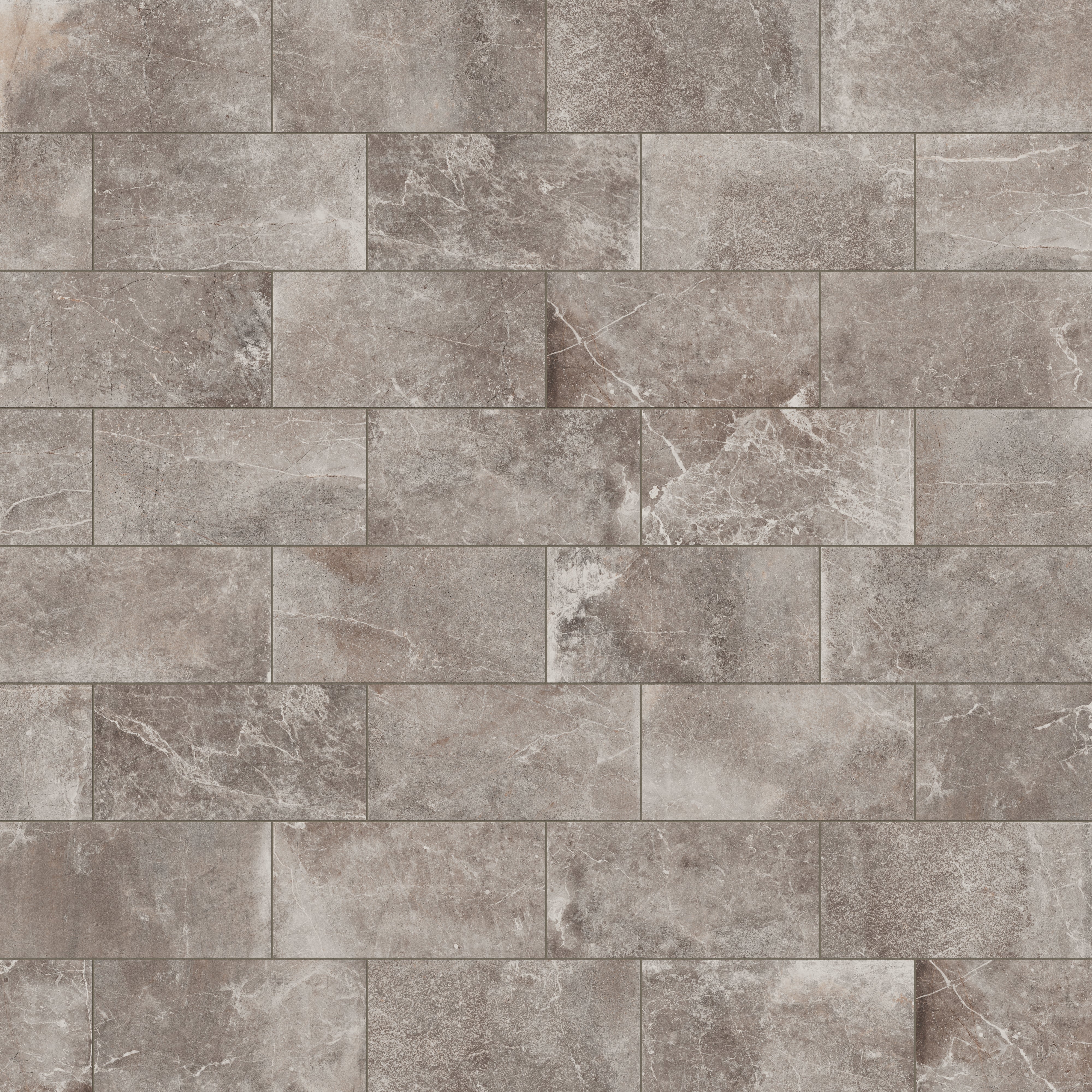 Wesley 12x24 Matte Porcelain Tile in Ash