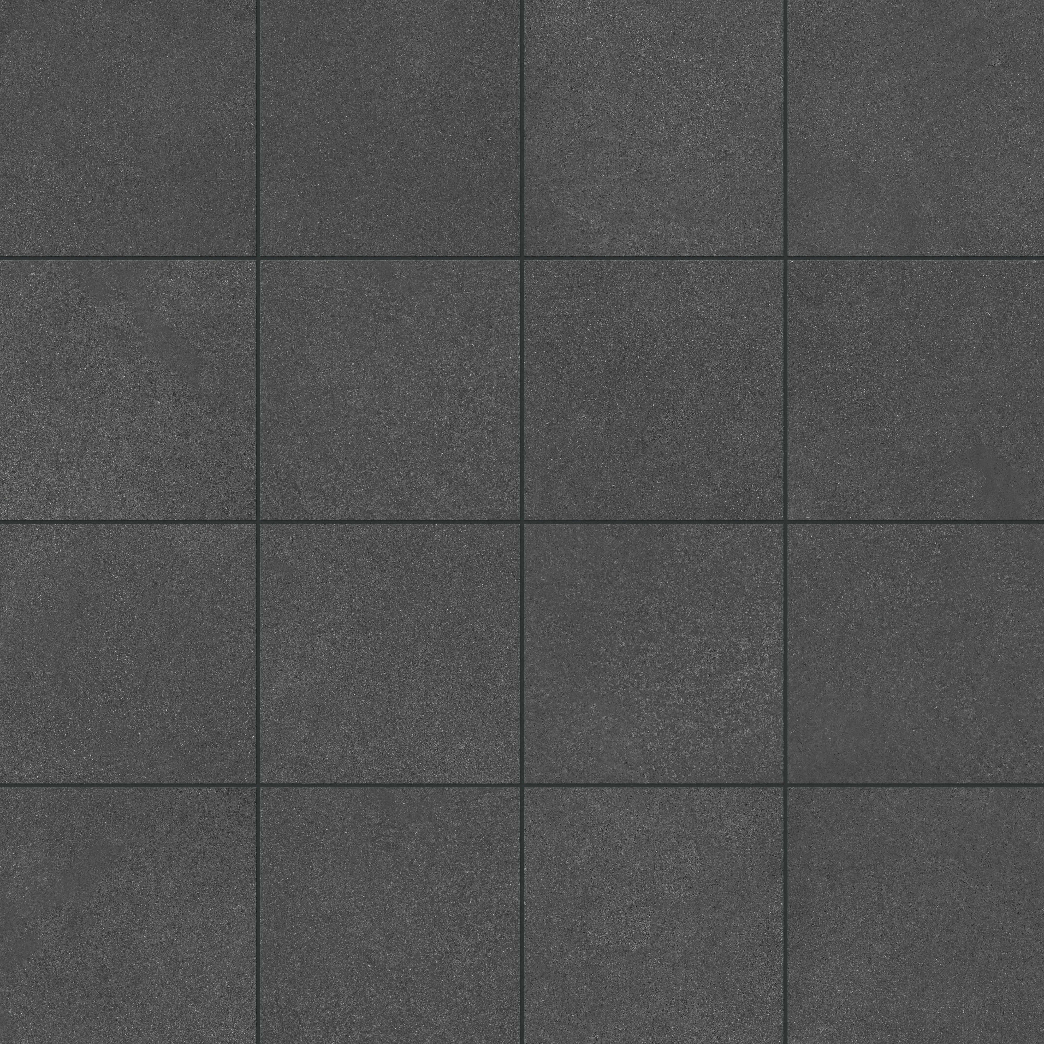 Palmer 12x12 Matte Porcelain Tile in Nero