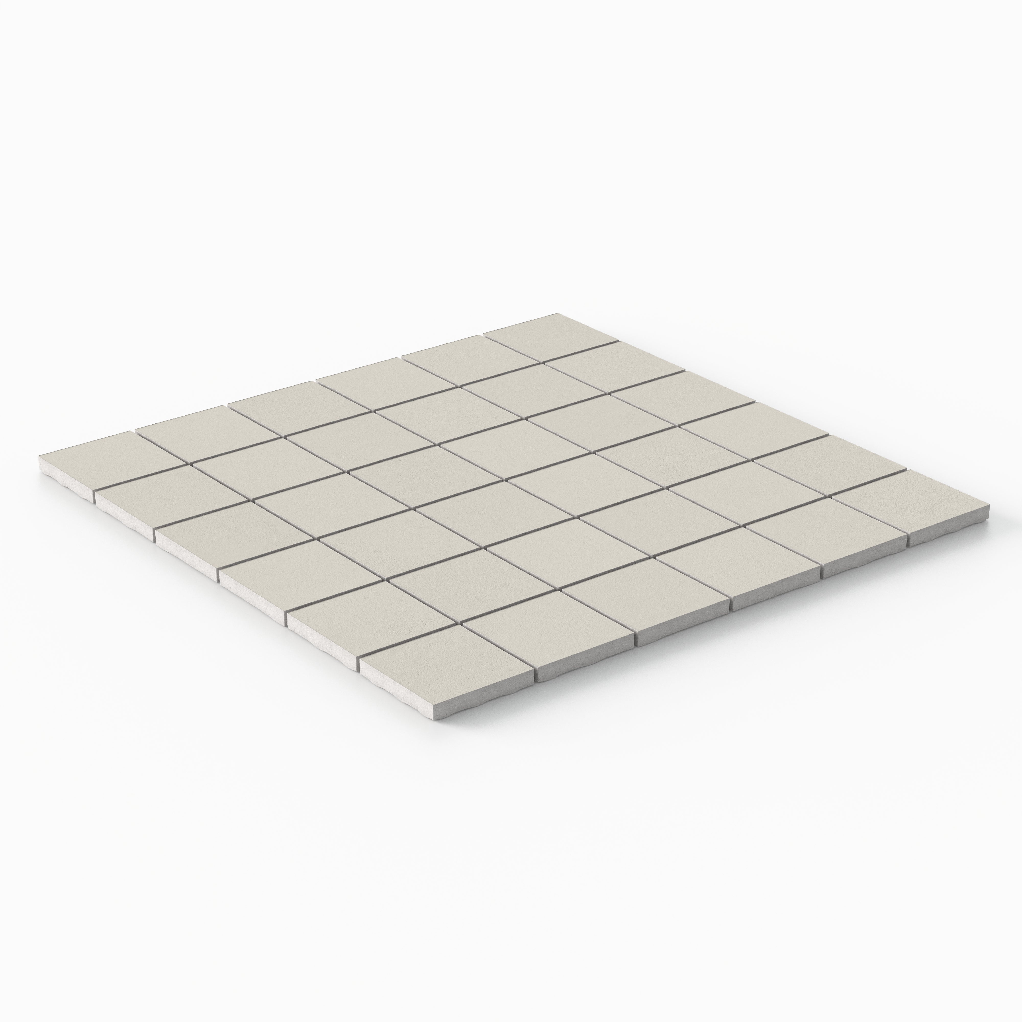 Palmer 2x2 Matte Porcelain Mosaic Tile in White