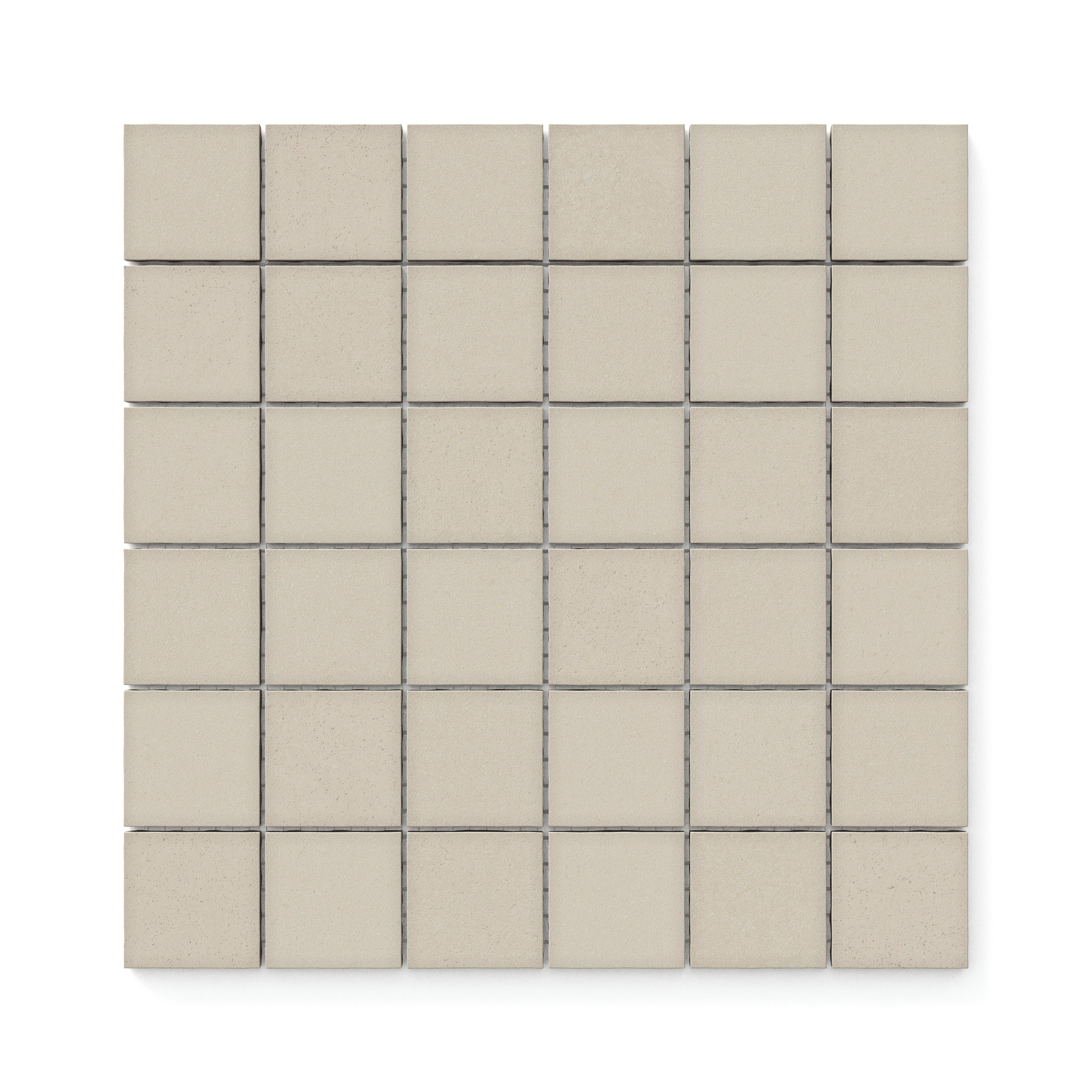 Palmer 2x2 Matte Porcelain Mosaic Tile in Natural