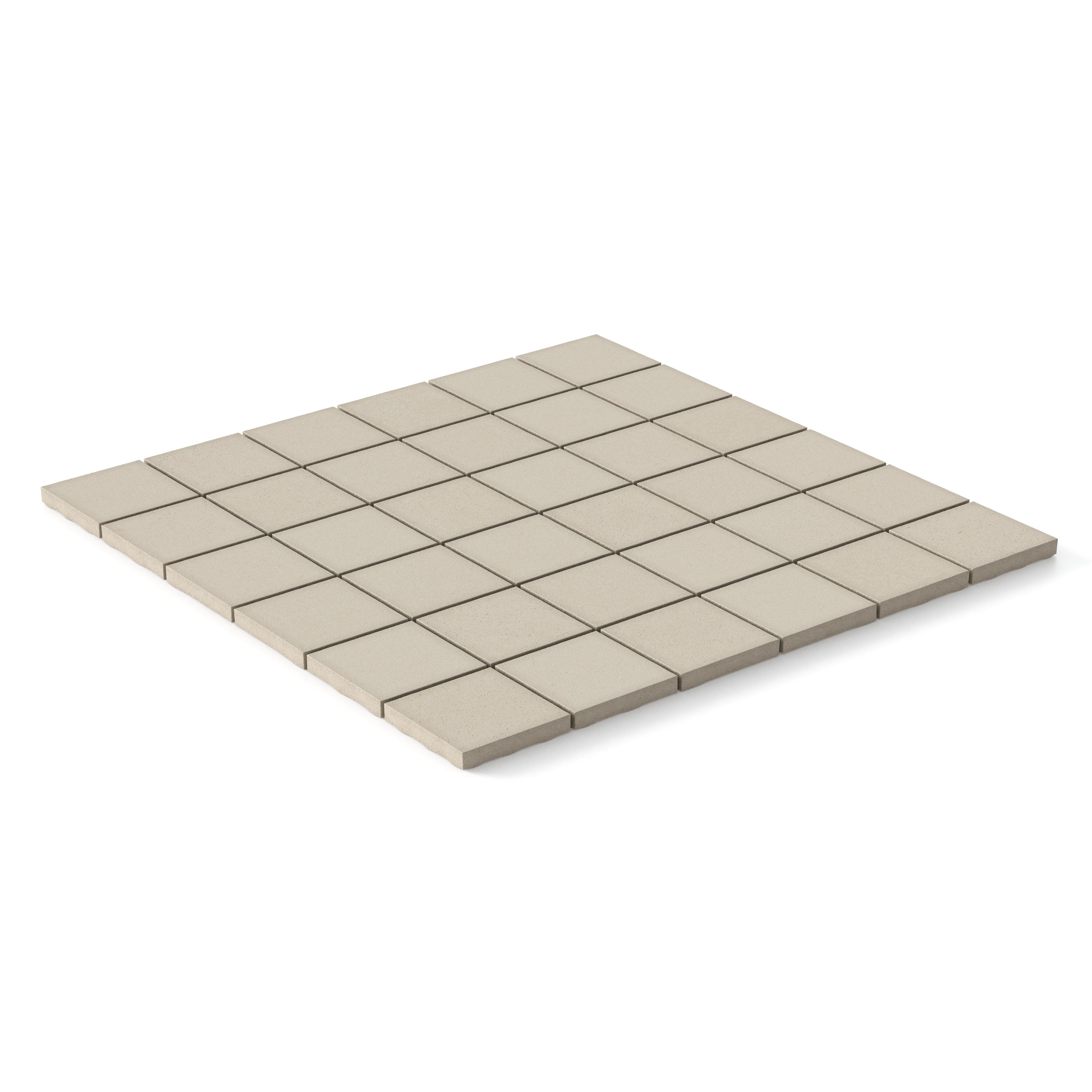 Palmer 2x2 Matte Porcelain Mosaic Tile in Natural