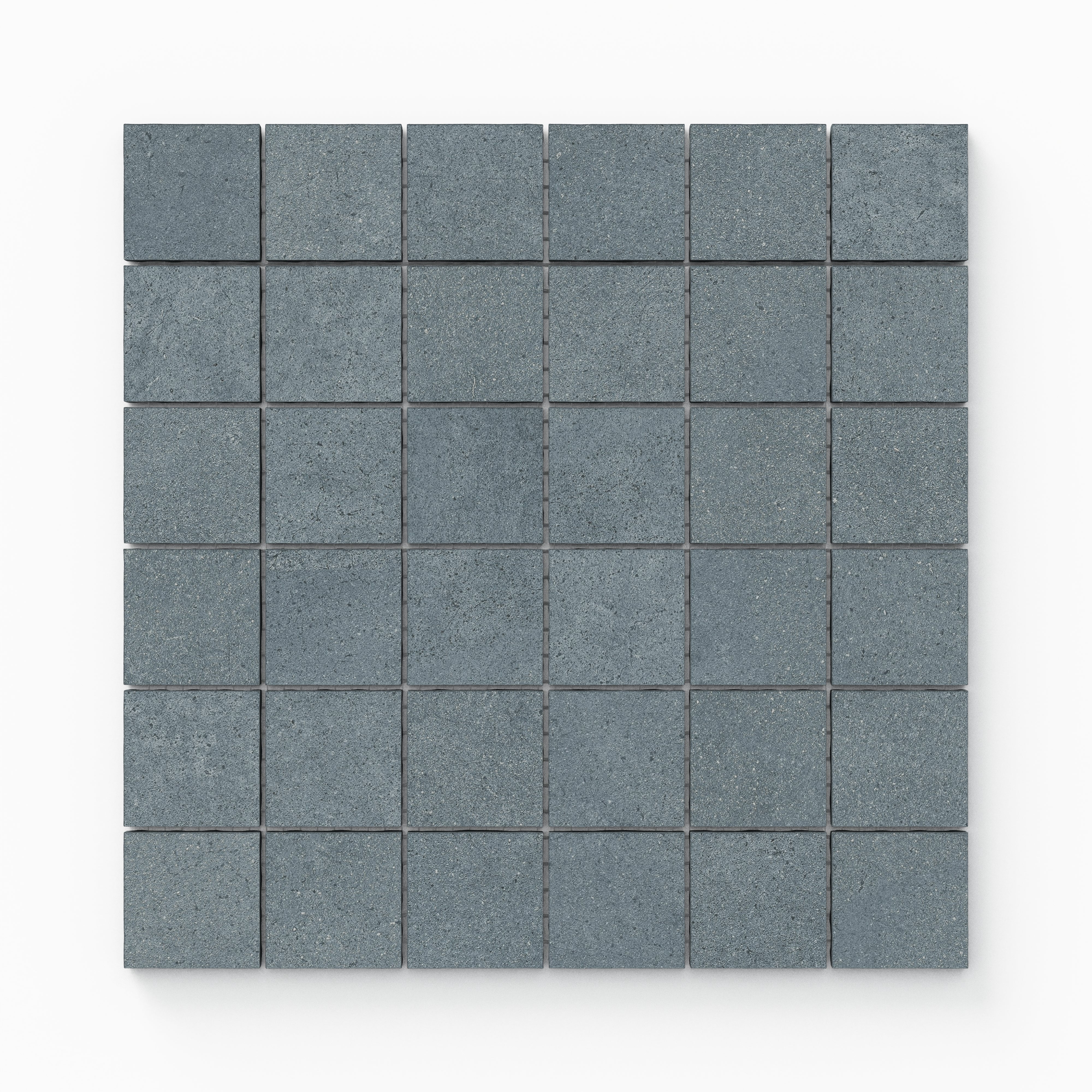 Palmer 2x2 Matte Porcelain Mosaic Tile in Blue