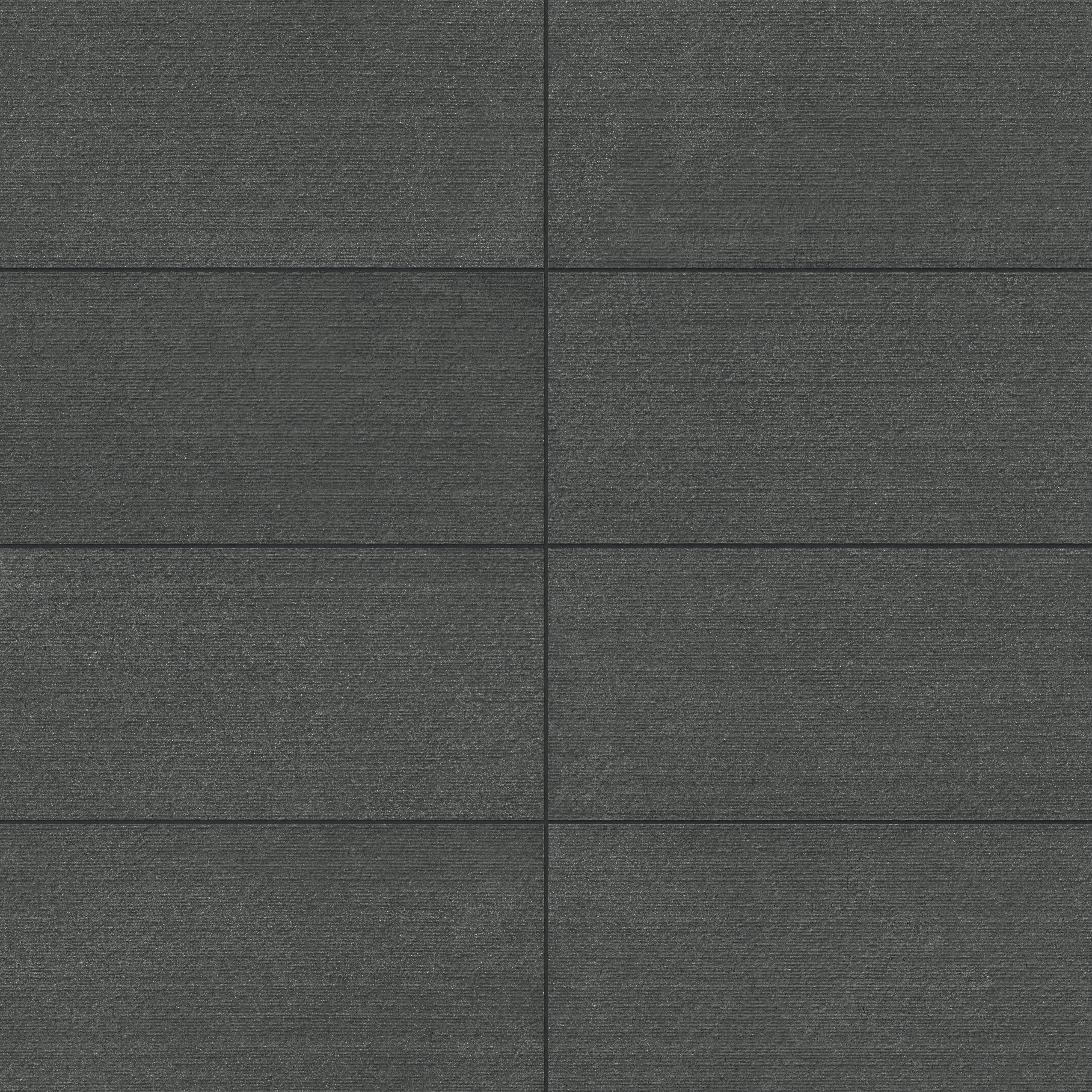 Palmer 12x24 Chiseled Porcelain Tile in Nero