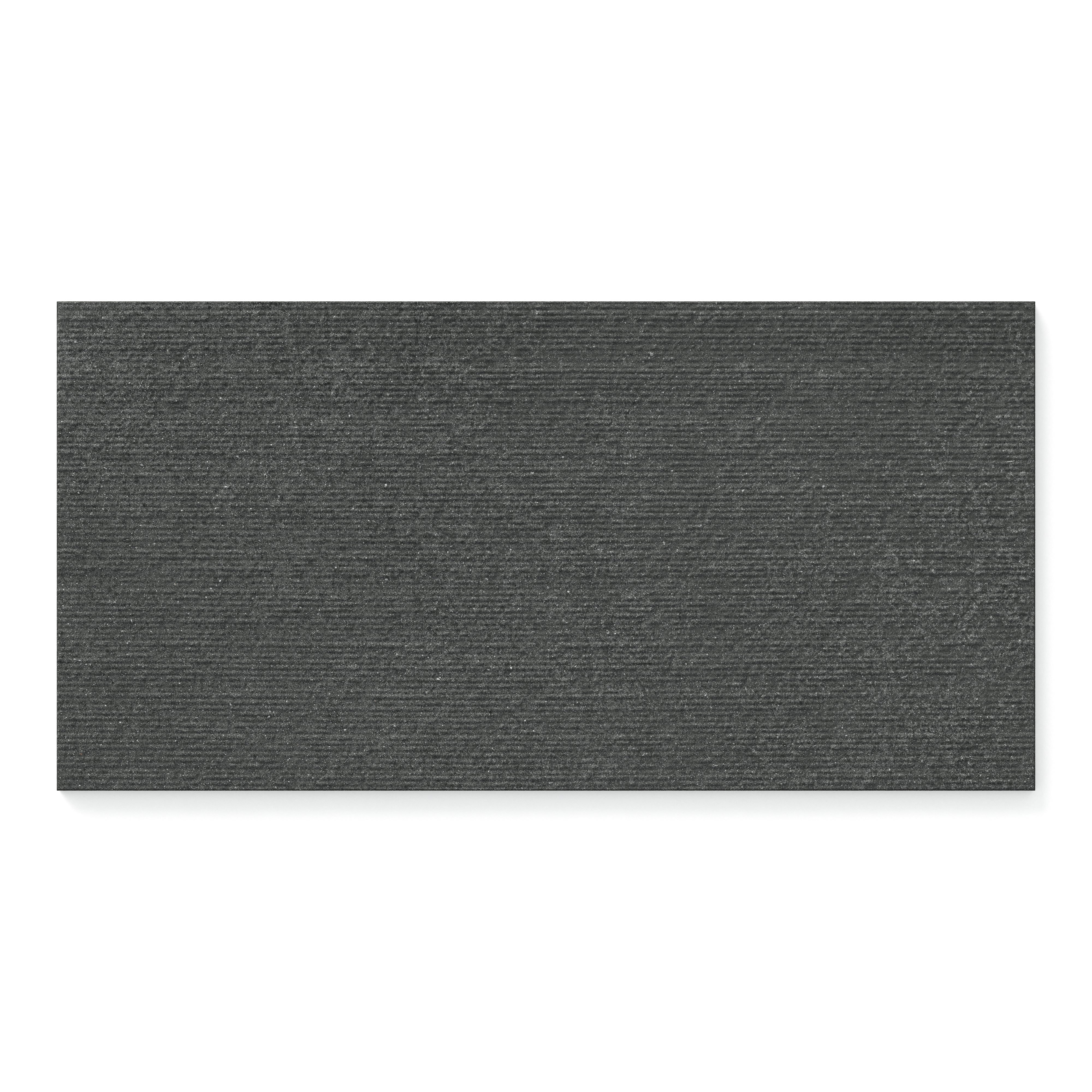 Palmer 12x24 Chiseled Porcelain Tile in Nero